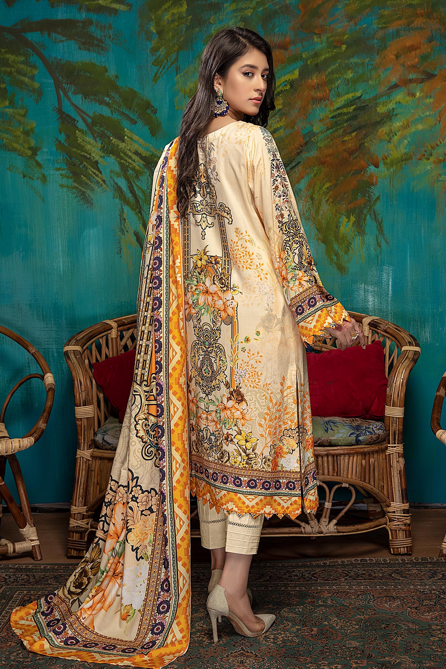 Alba - Digital Printed Linen - Image 2
