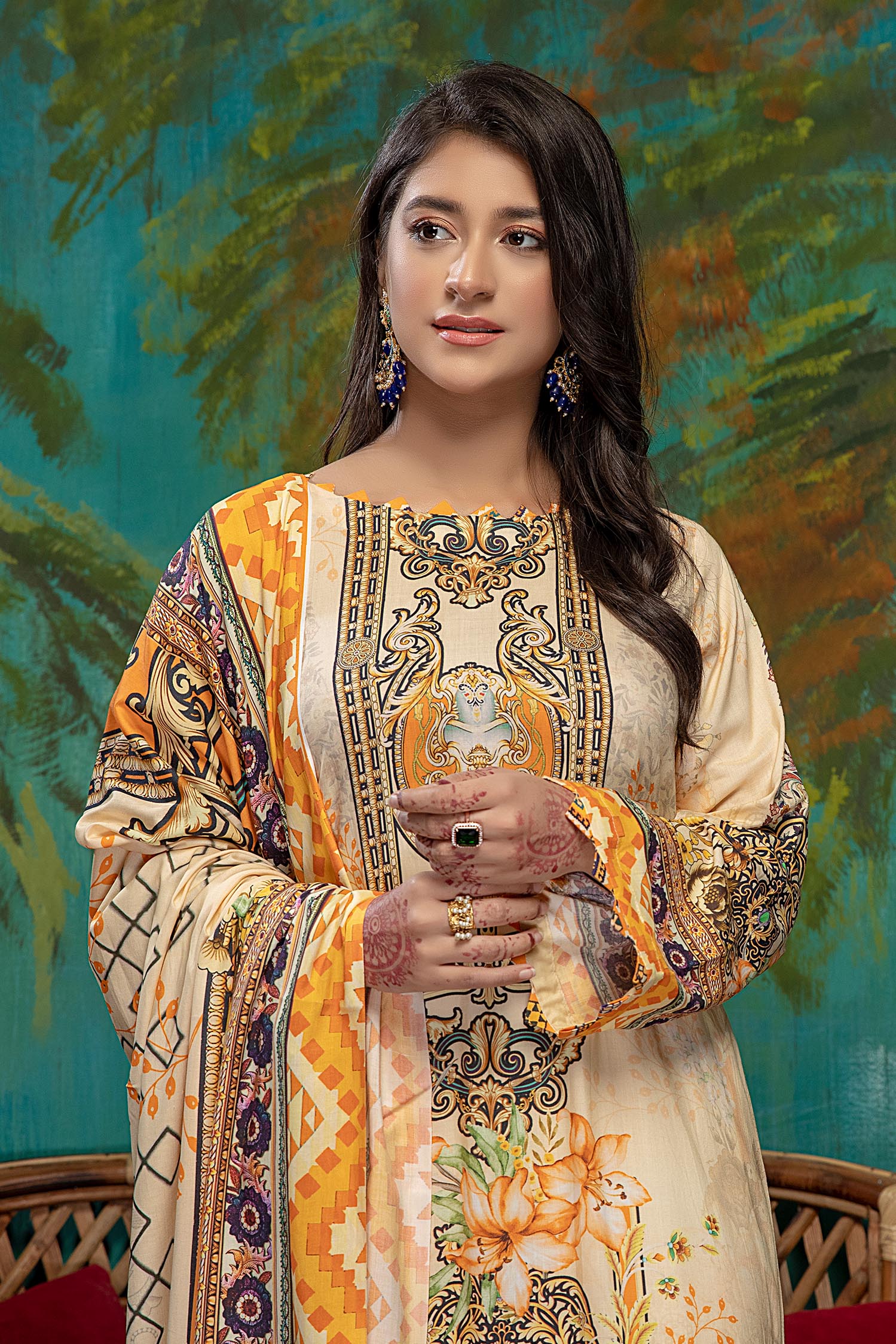 Alba - Digital Printed Linen - Image 3