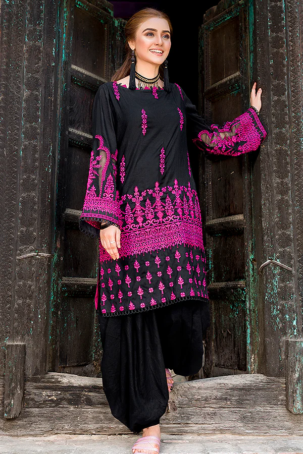 Amazonite - Embroidered Lawn 2PC Unstitched