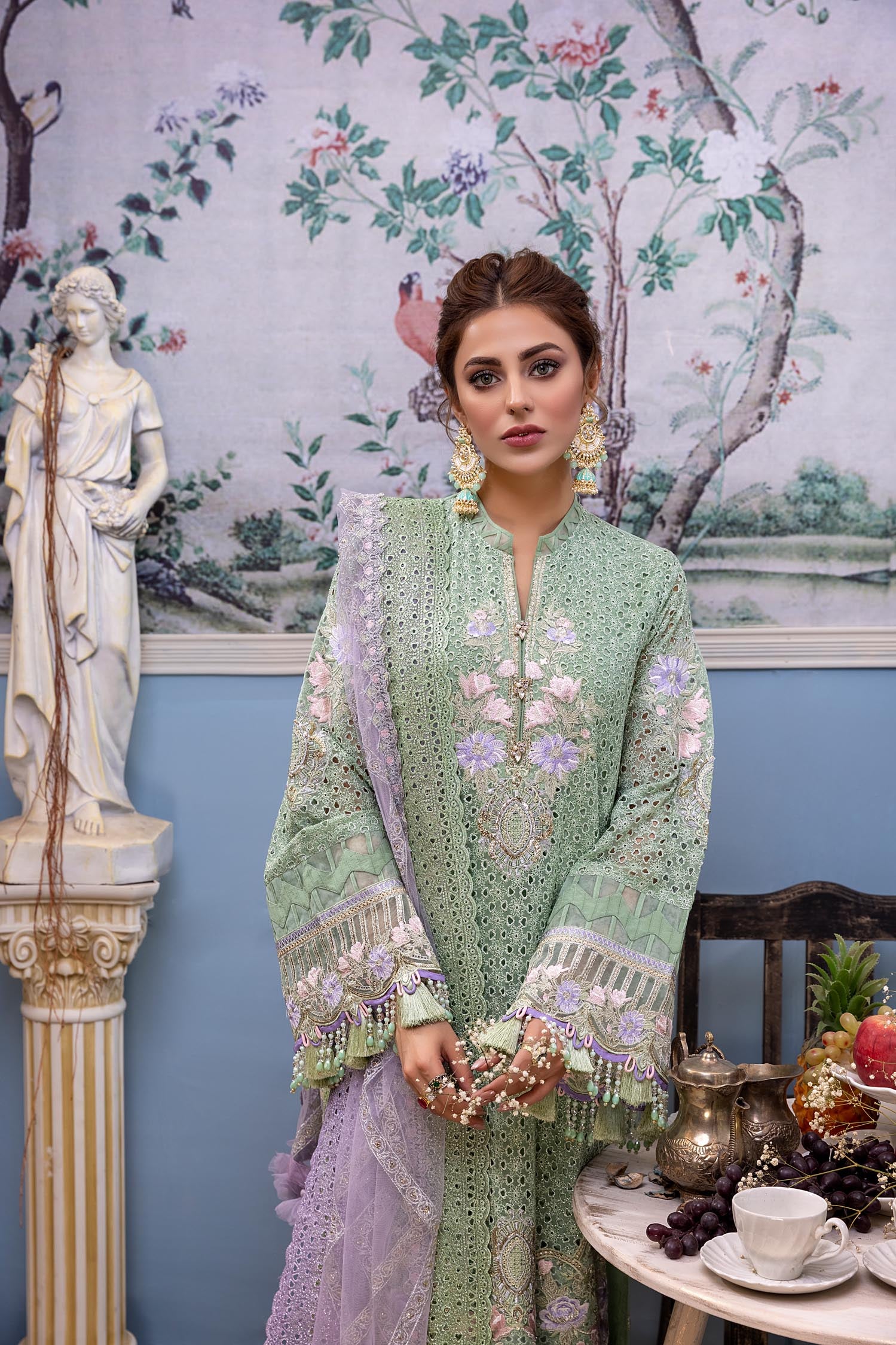 Aster Azure - Exclusive Chiffon - Image 5