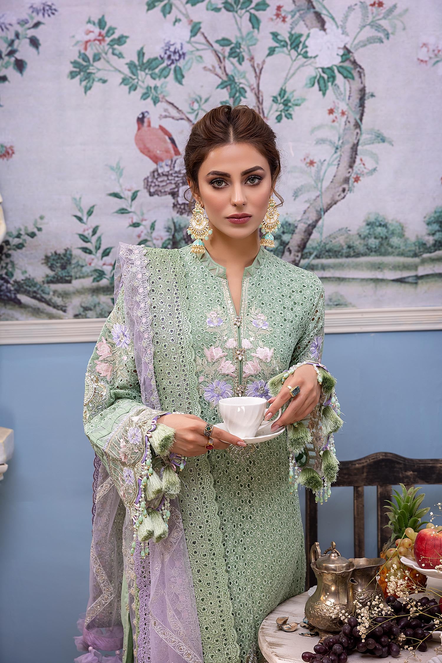 Aster Azure - Exclusive Chiffon - Image 6