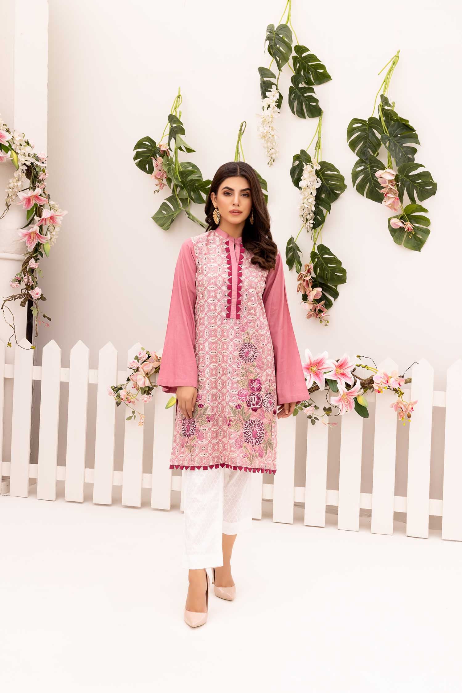 Balletic - Embroidered Schiflli Lawn Stitched - Image 3