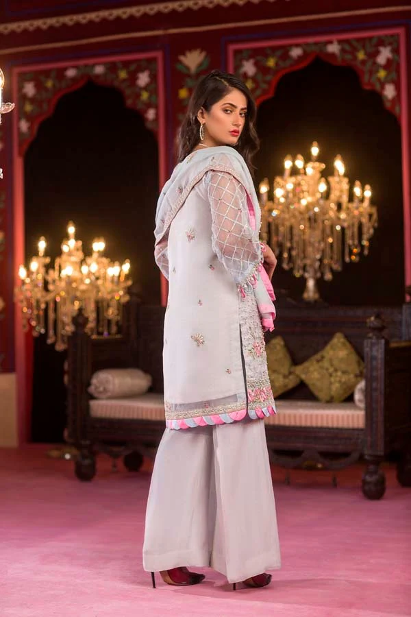 Bedaar - Luxury Embroidered & Hand Embellished Organza - Image 3