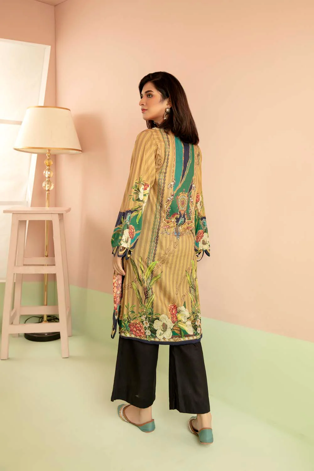 Berish - Printed Stitch Kurti - Image 3