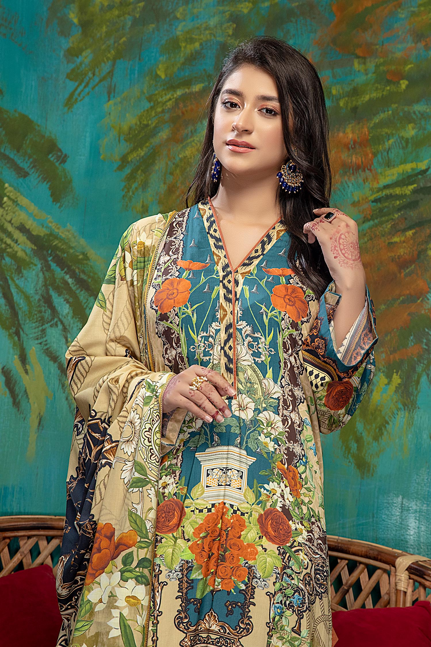 Bianca - Digital Printed Linen - Image 3