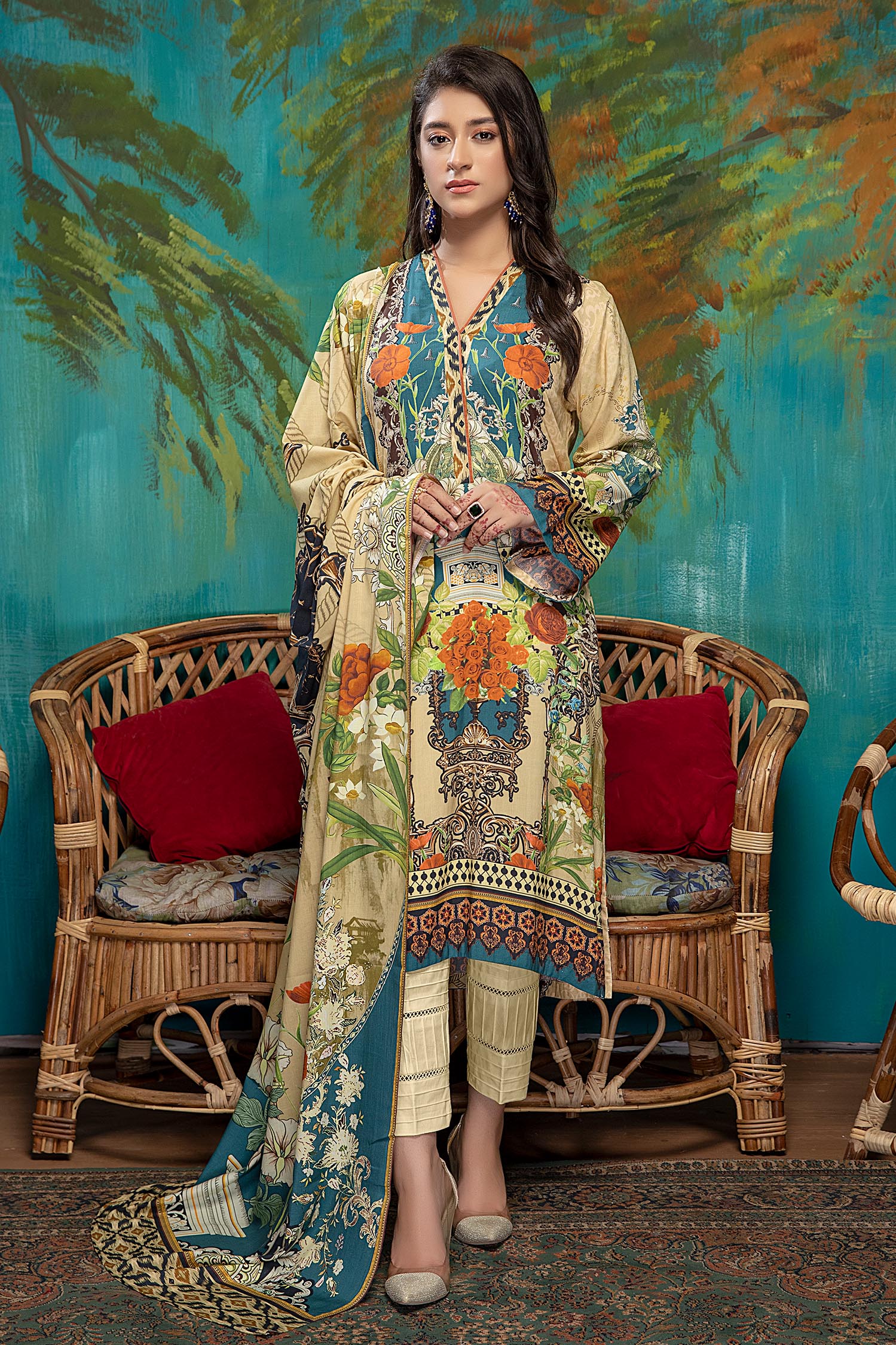 Bianca - Digital Printed Linen - Image 4
