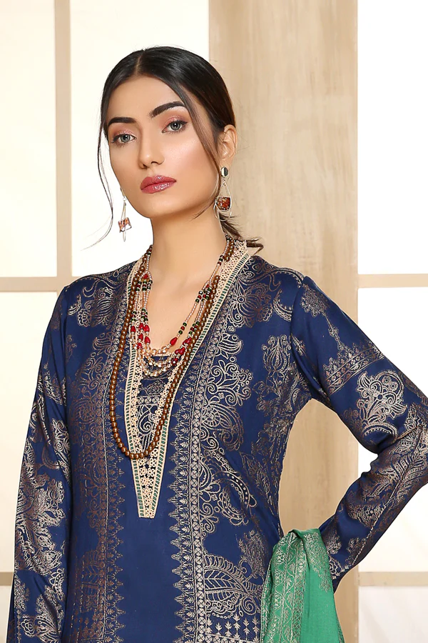 Biscay - Winter Jacquard 2 Piece Unstitch - Image 2