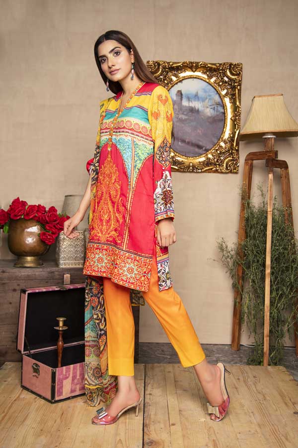 BITTERSWEEET LAWN STITCHED SHIRT - Image 3