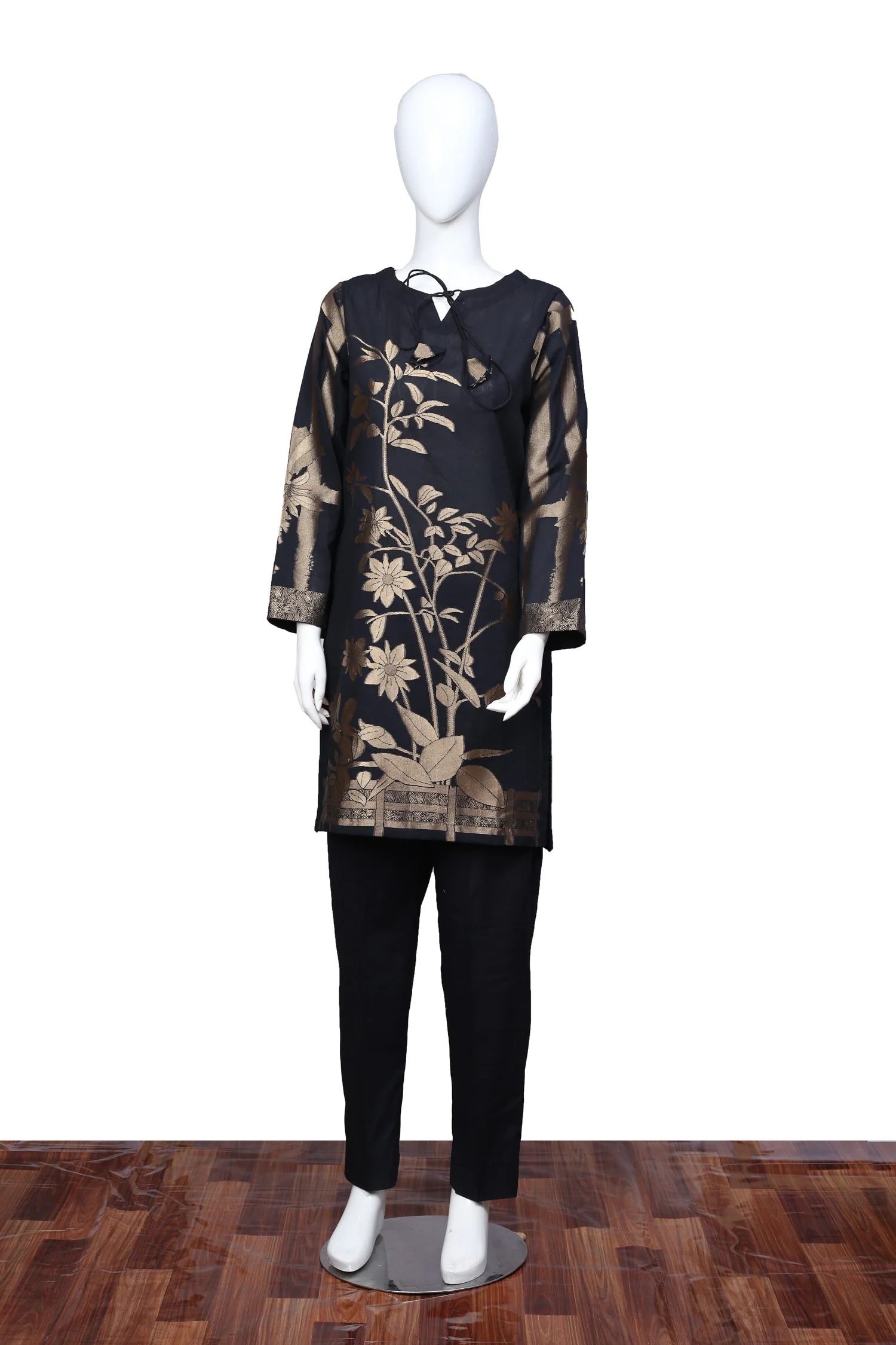 Black 02 - Ready To Wear Jacquard Shirt