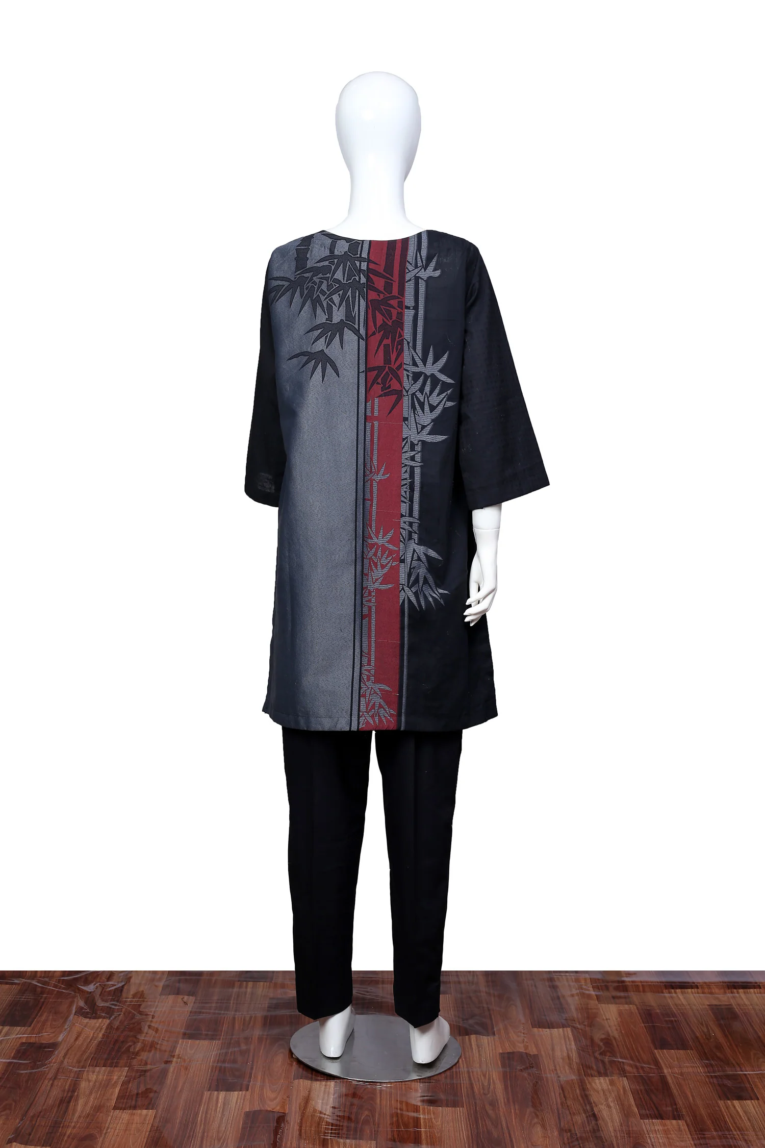 Black 03 - Ready To Wear Jacquard Shirt - Image 2