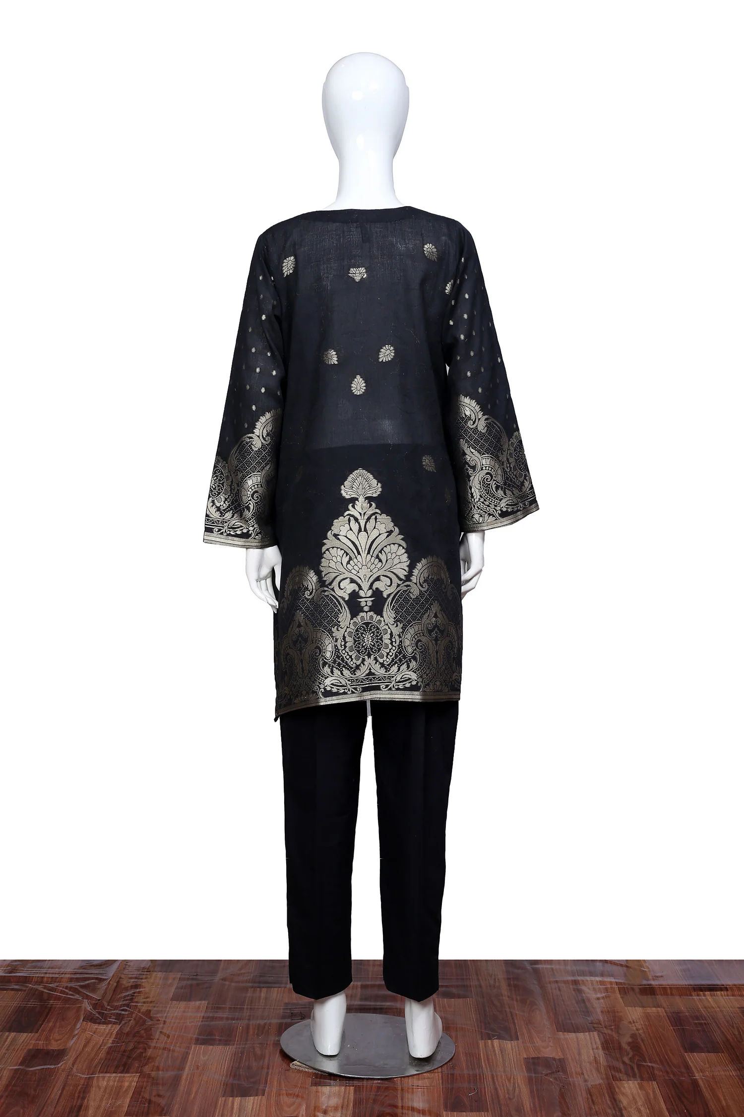 Black 19 - Ready To Wear Jacquard Shirt - Image 2