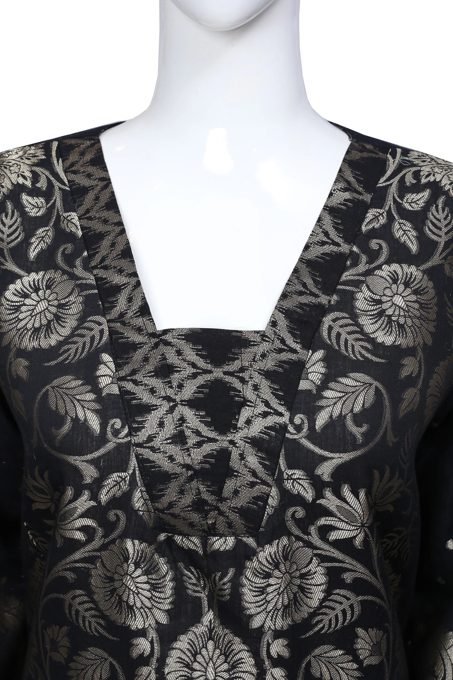 Black 19 - Ready To Wear Jacquard Shirt - Image 3