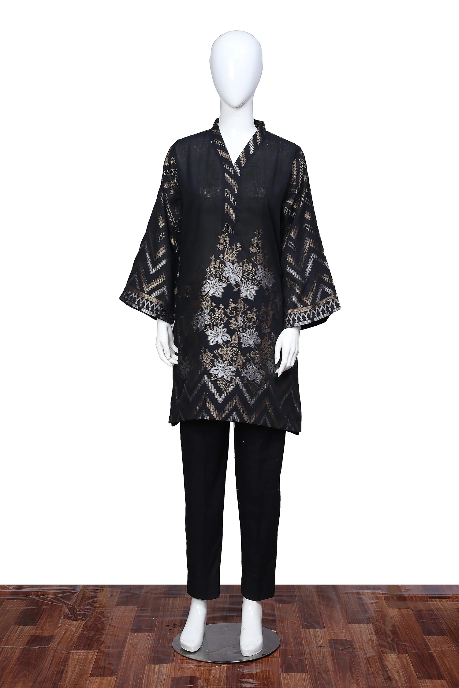 Black 20 - Ready To Wear Jacquard Shirt