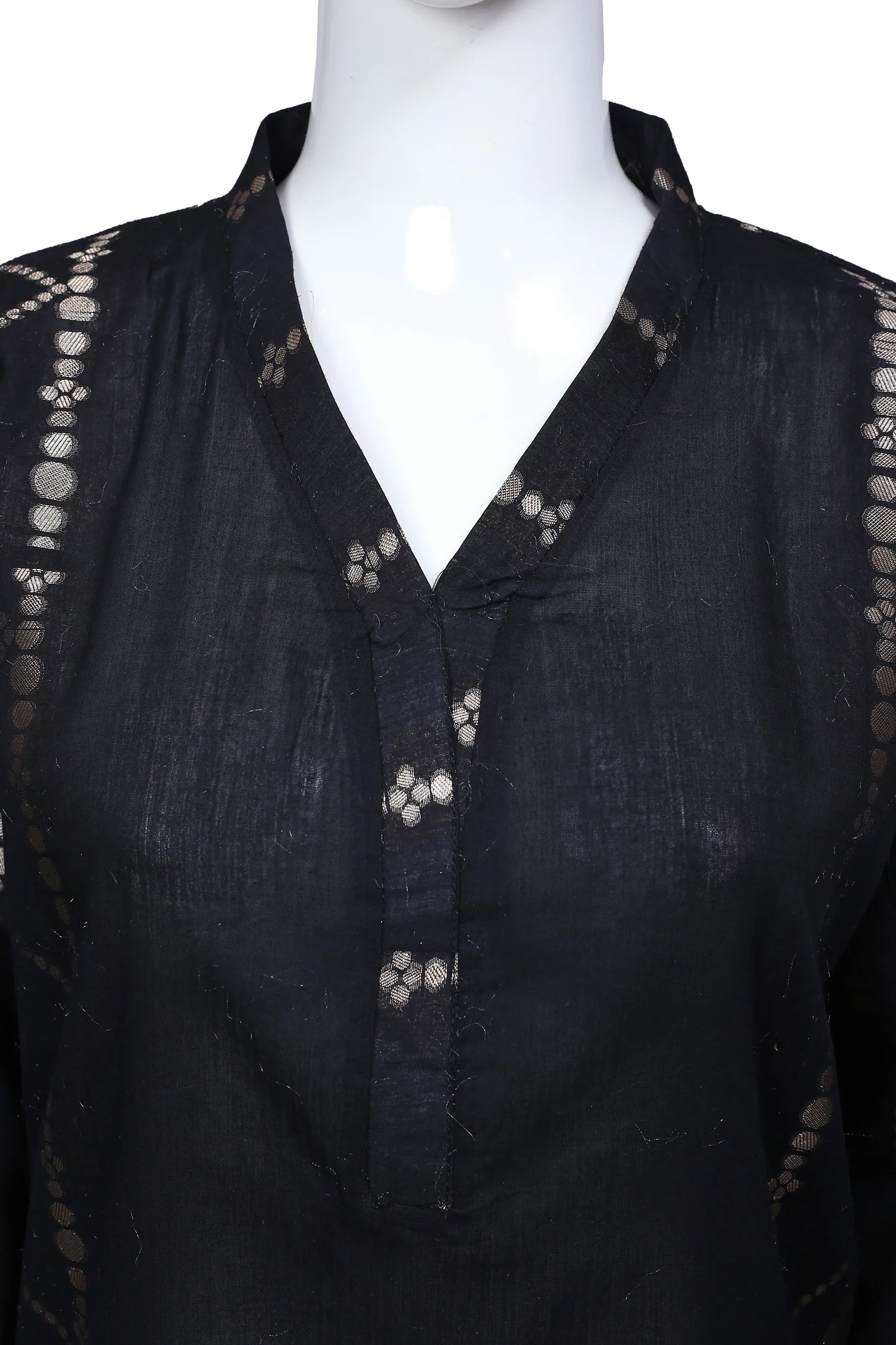 Black 26 - Ready To Wear Jacquard Shirt - Image 2