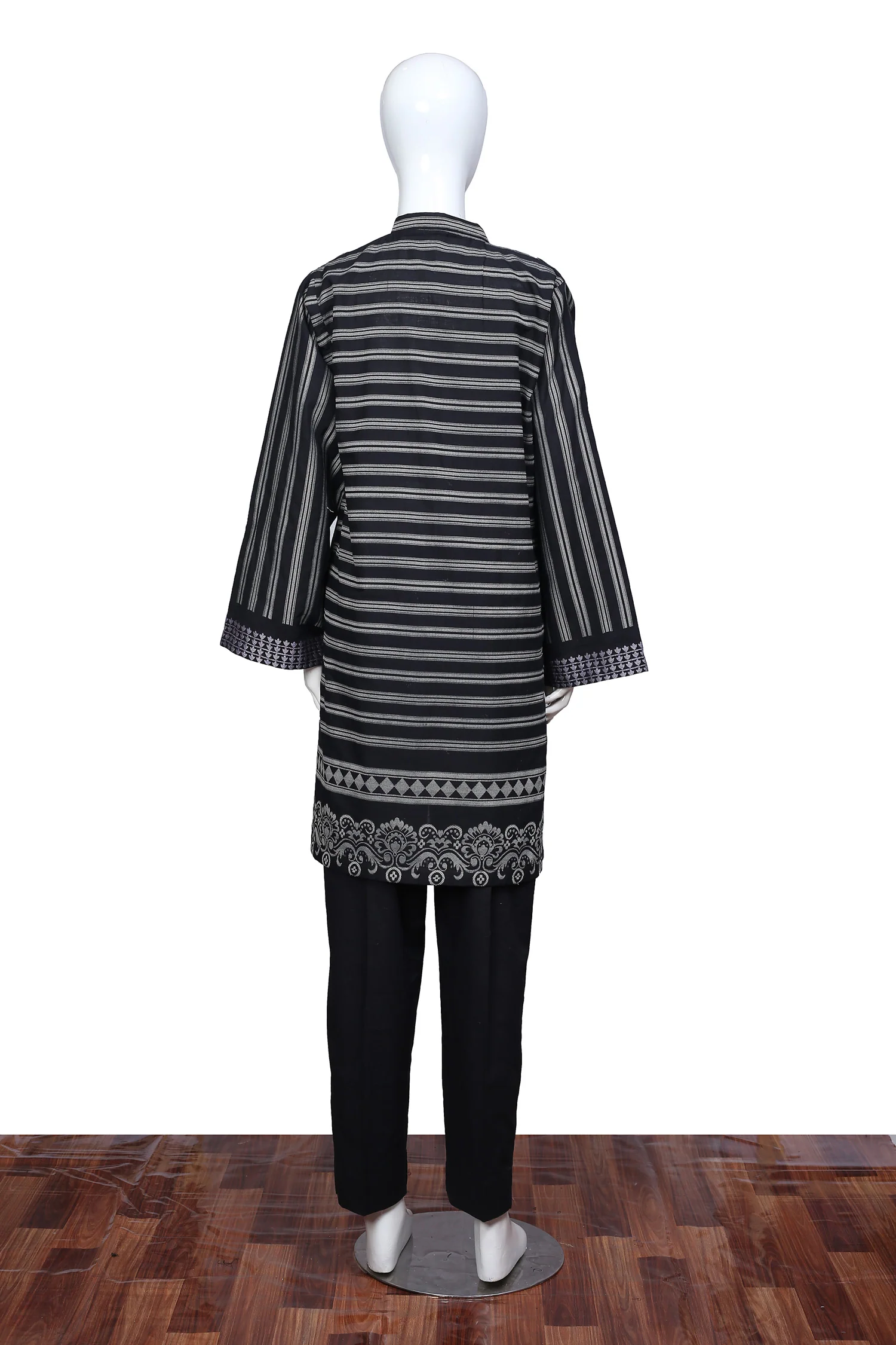 Black 27 - Ready To Wear Jacquard Shirt - Image 2