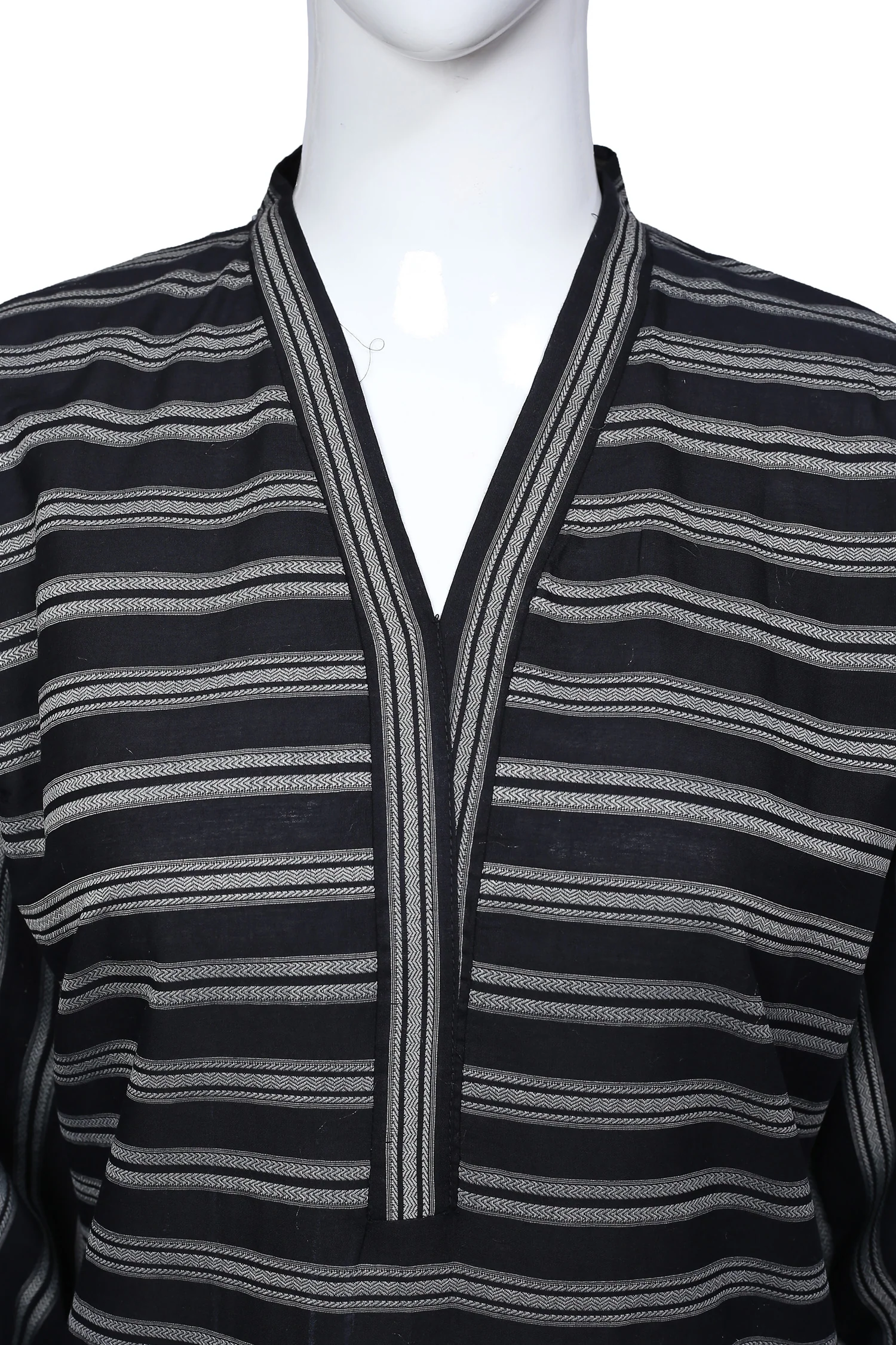 Black 27 - Ready To Wear Jacquard Shirt - Image 3