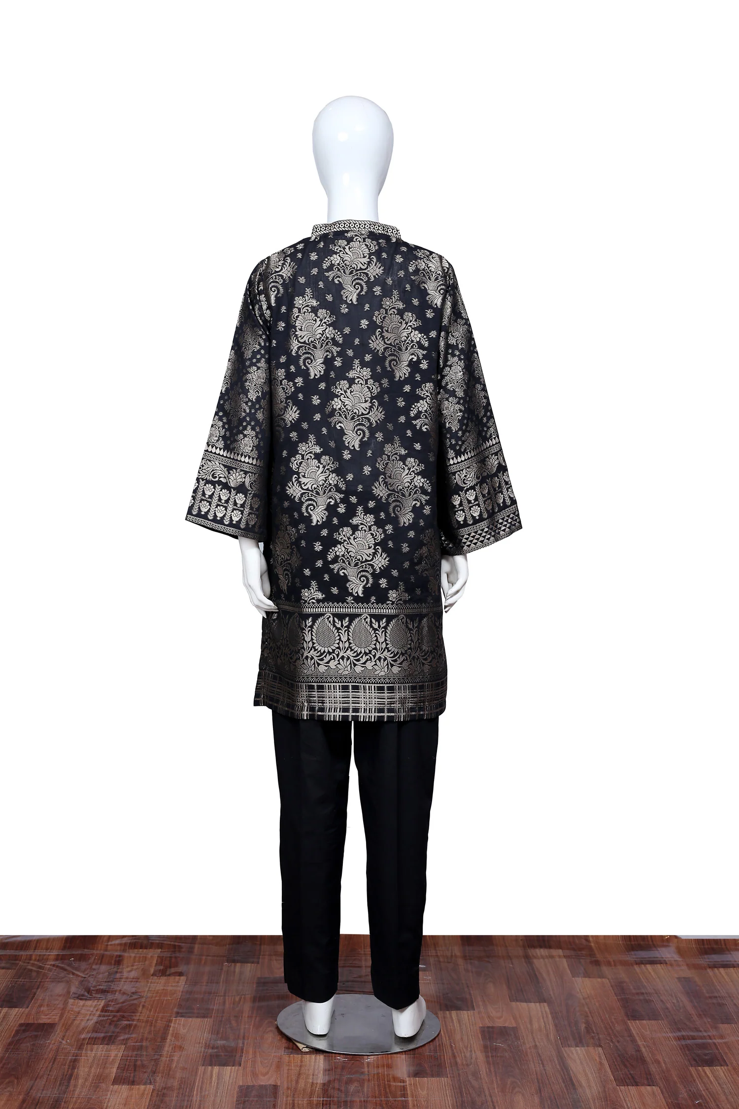 Black 30 - Ready To Wear Jacquard Shirt - Image 2