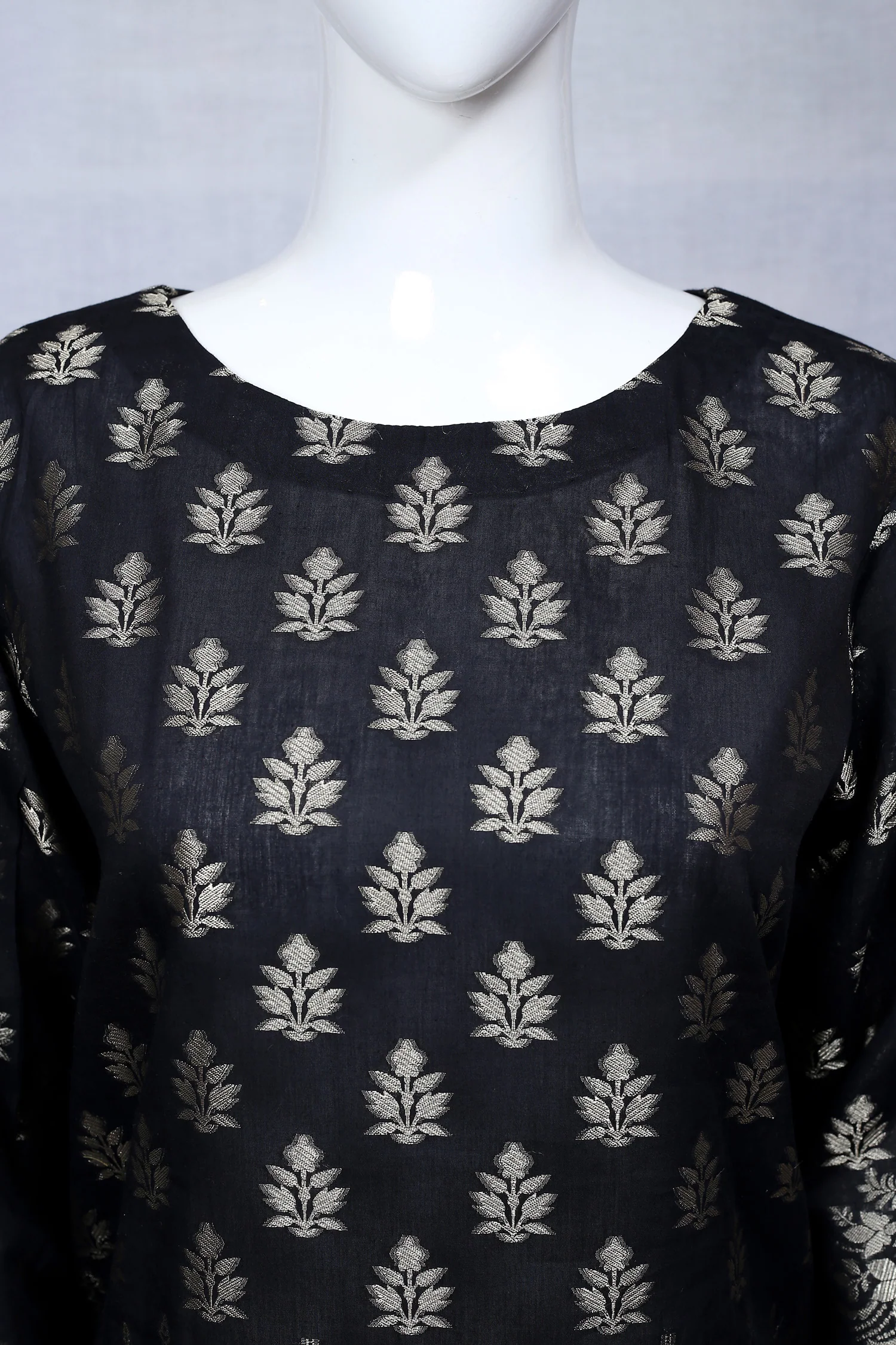 Black 31 - Ready To Wear Jacquard Shirt - Image 3