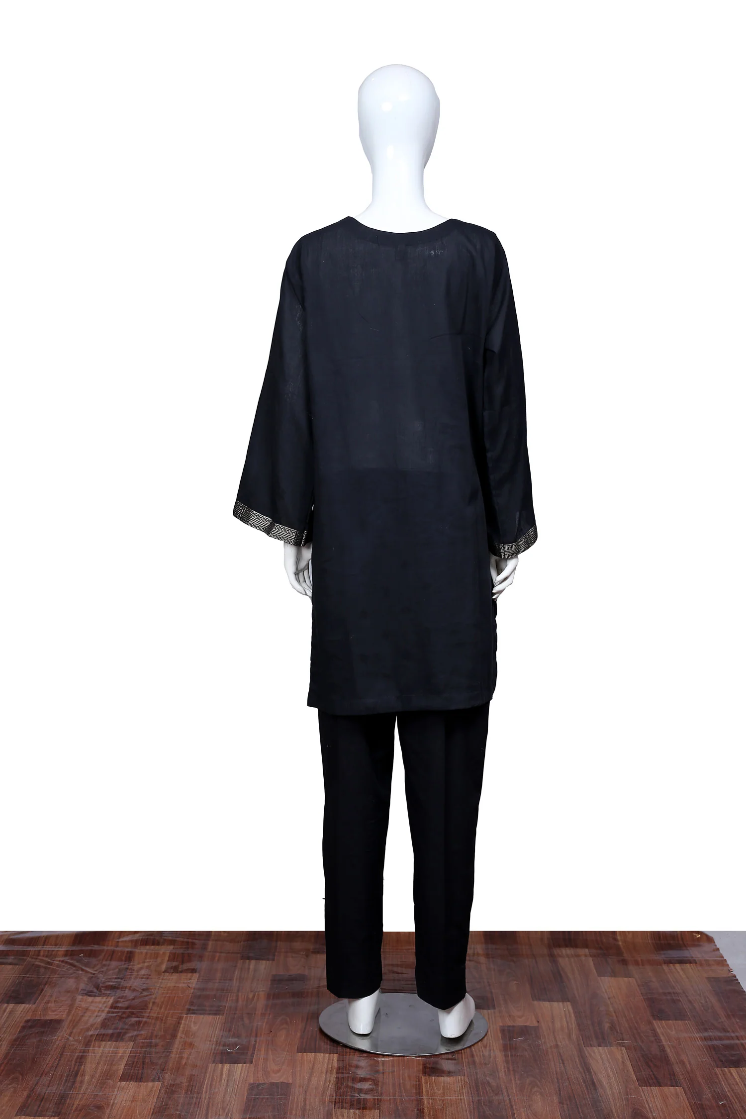 Black 32 - Ready To Wear Jacquard Shirt - Image 3