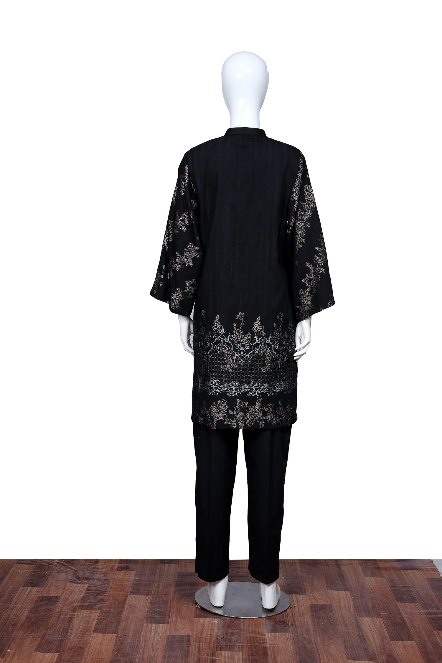 Black 34 - Ready To Wear Jacquard Shirt - Image 2