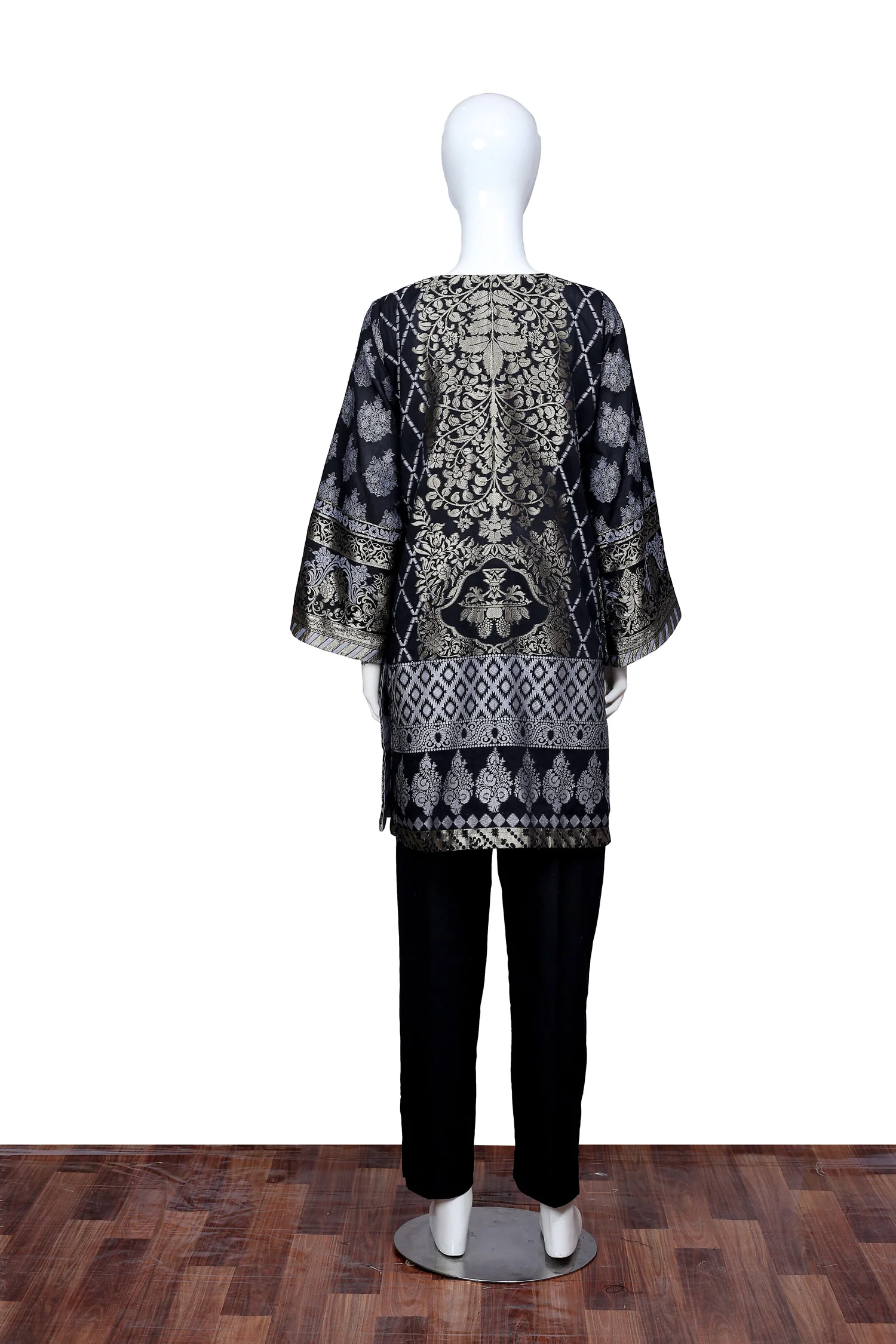 Black 36 - Ready To Wear Jacquard Shirt - Image 2