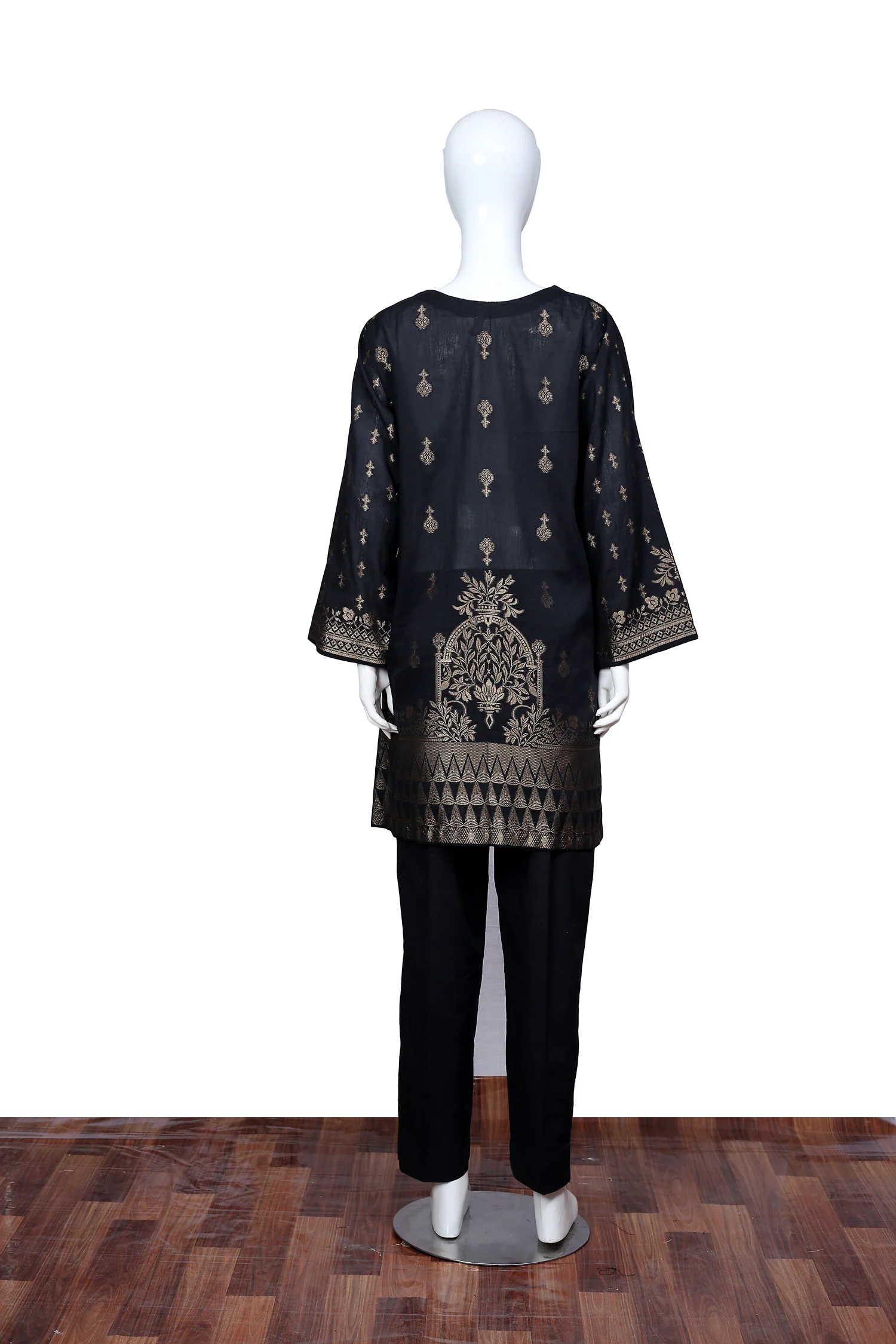 Black 37 - Ready To Wear Jacquard Shirt - Image 2