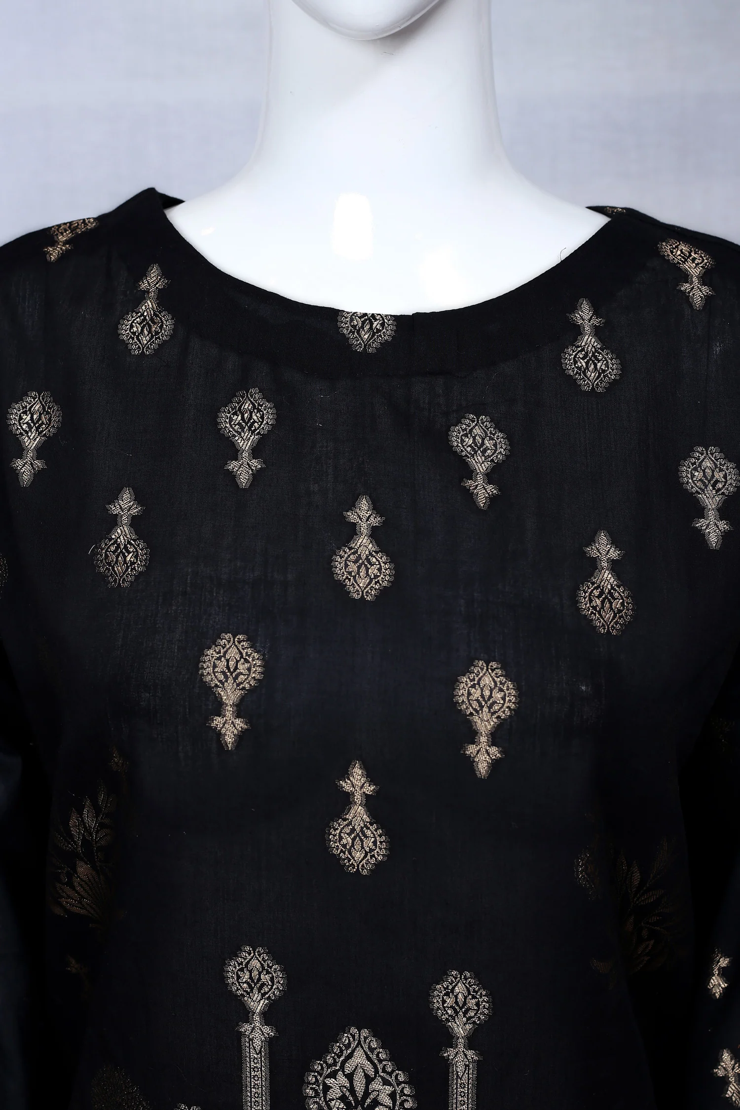 Black 37 - Ready To Wear Jacquard Shirt - Image 3