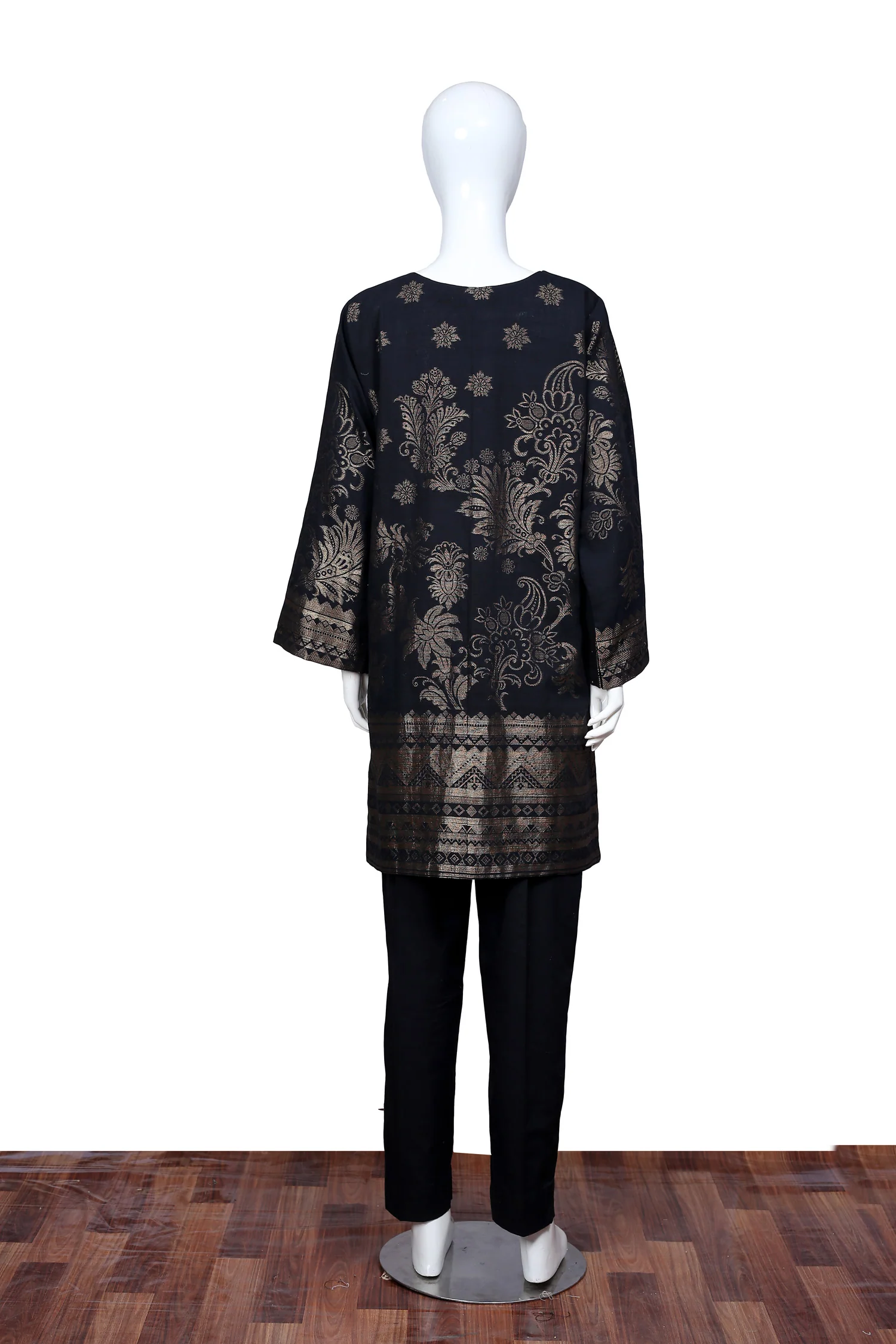Black 38 - Ready To Wear Jacquard Shirt - Image 2