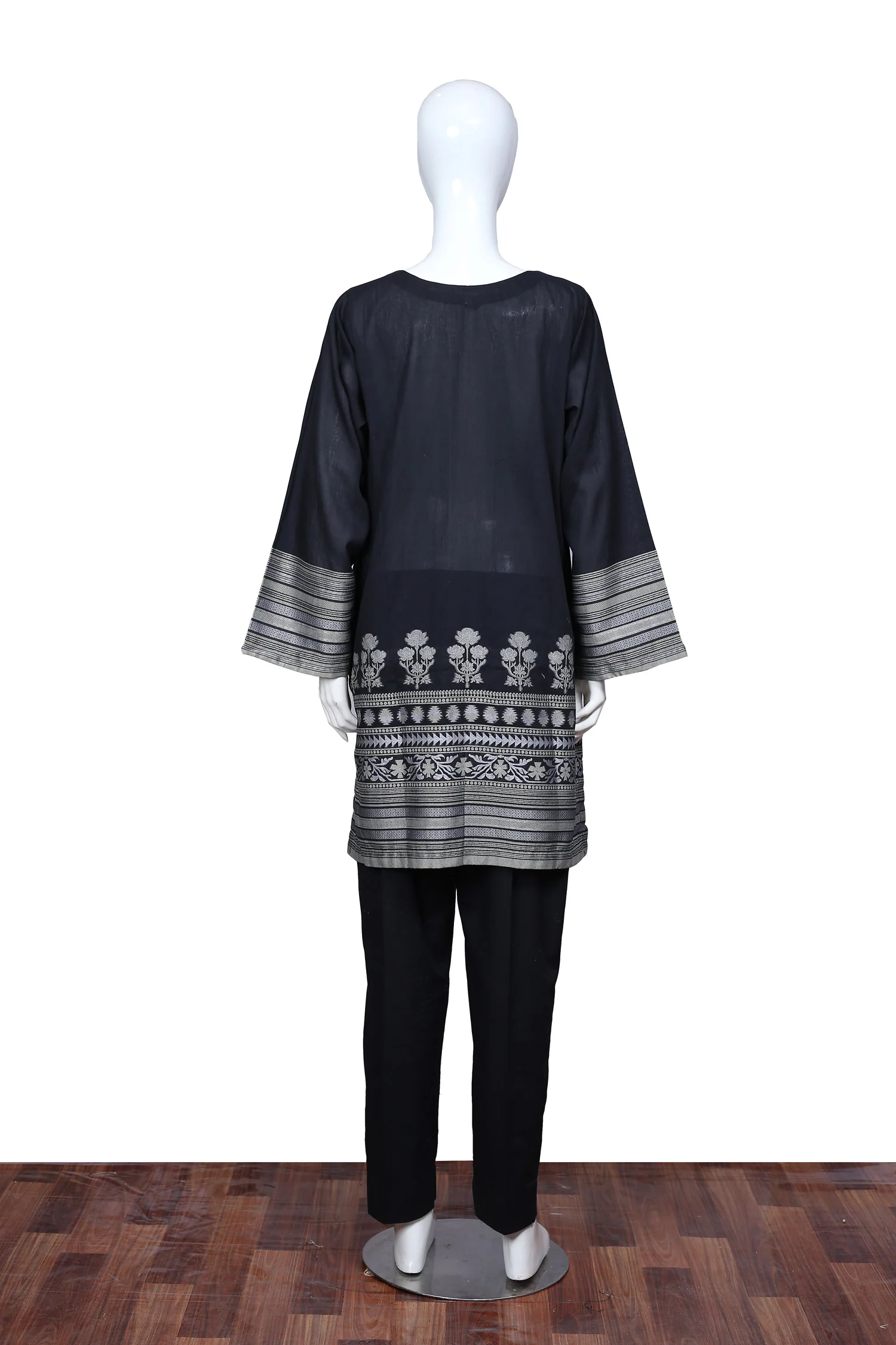 Black 40 - Ready To Wear Jacquard Shirt - Image 2