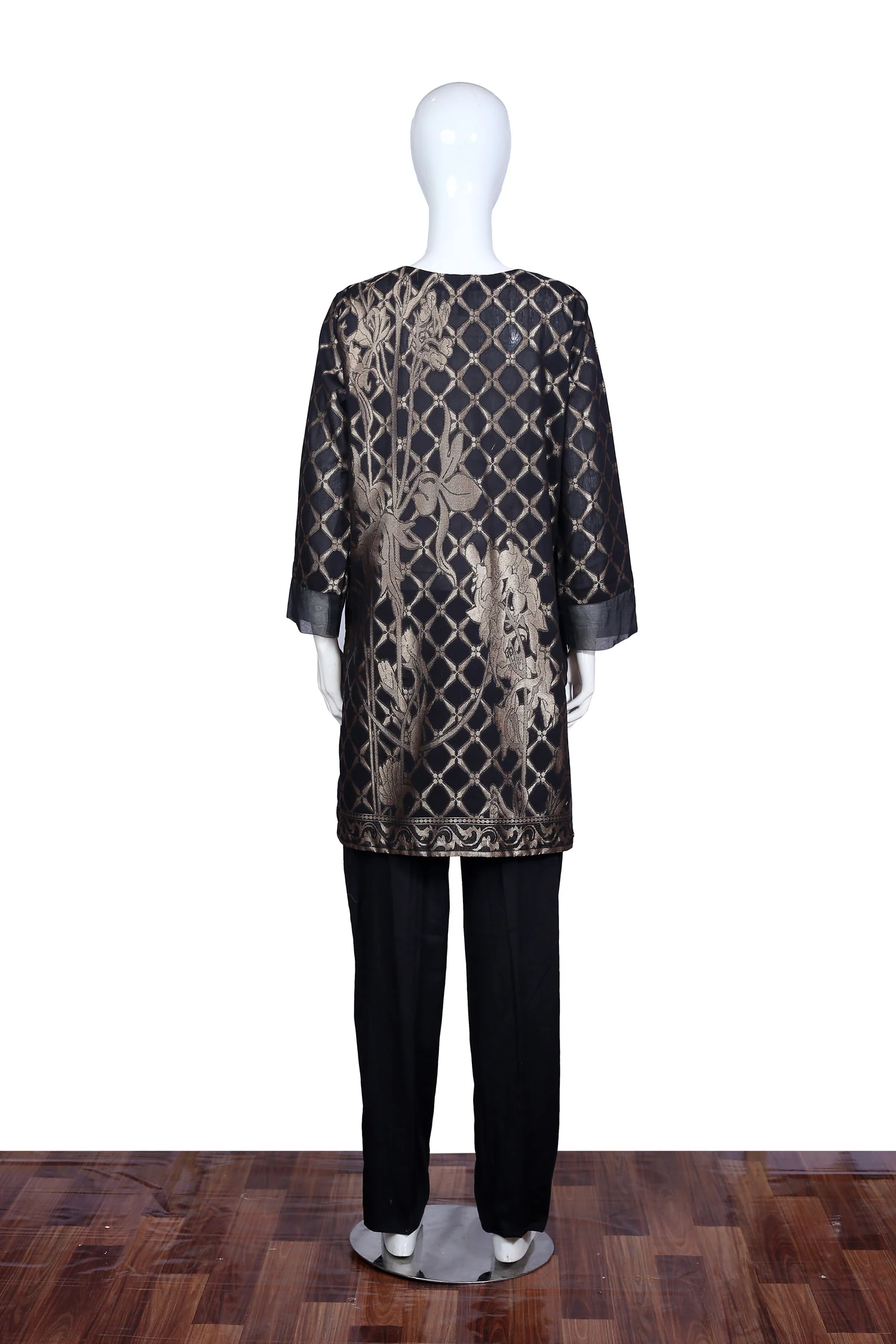 Black 46 - Ready To Wear Jacquard Shirt - Image 3