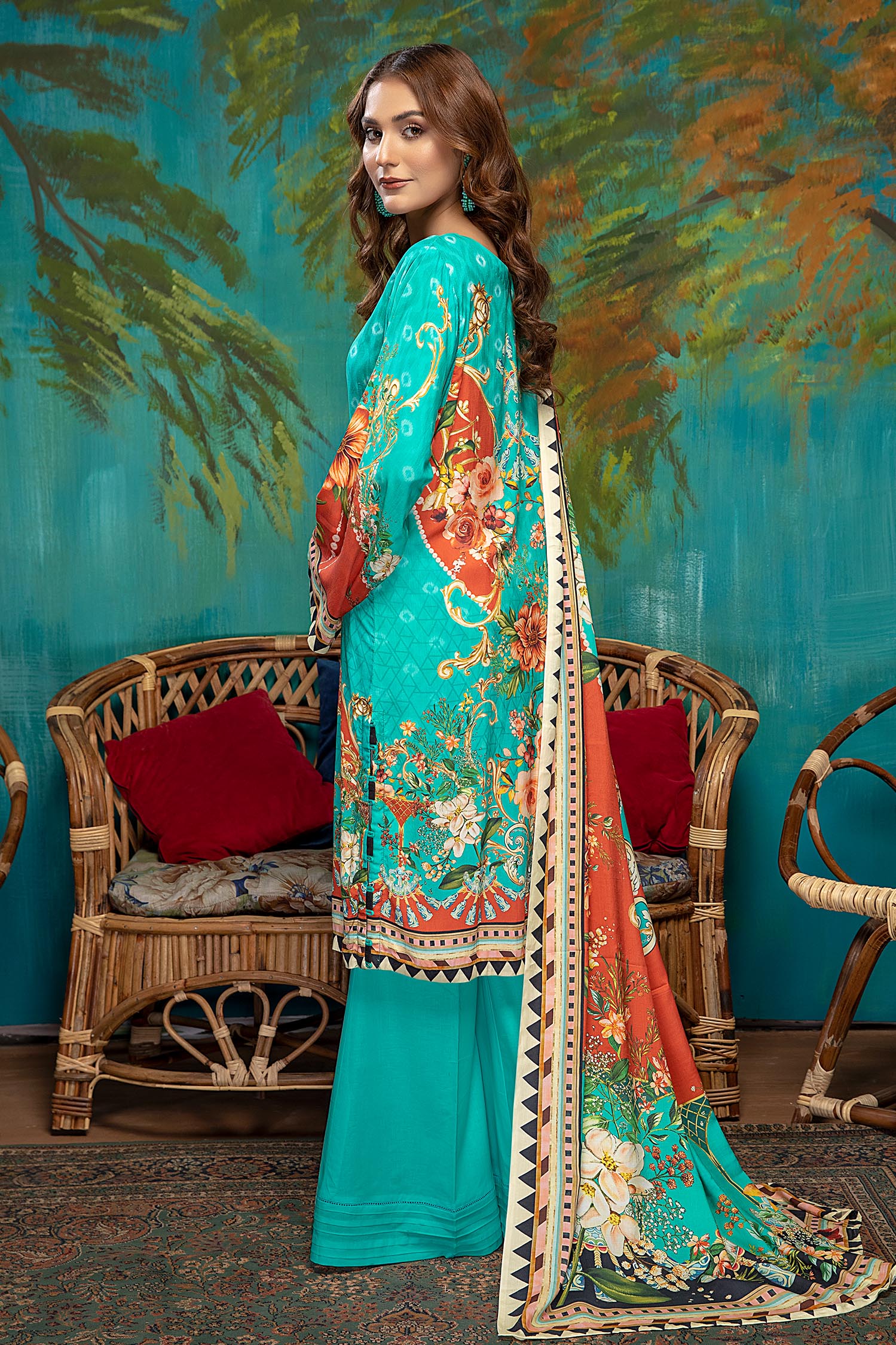 Blanche - Digital Printed Linen - Image 2