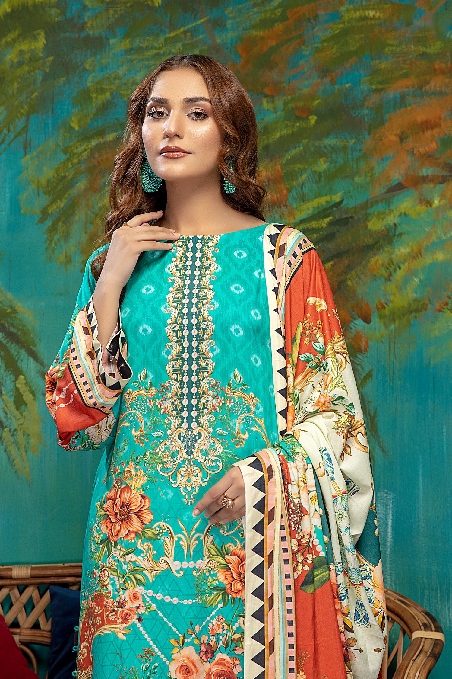 Blanche - Digital Printed Linen - Image 3
