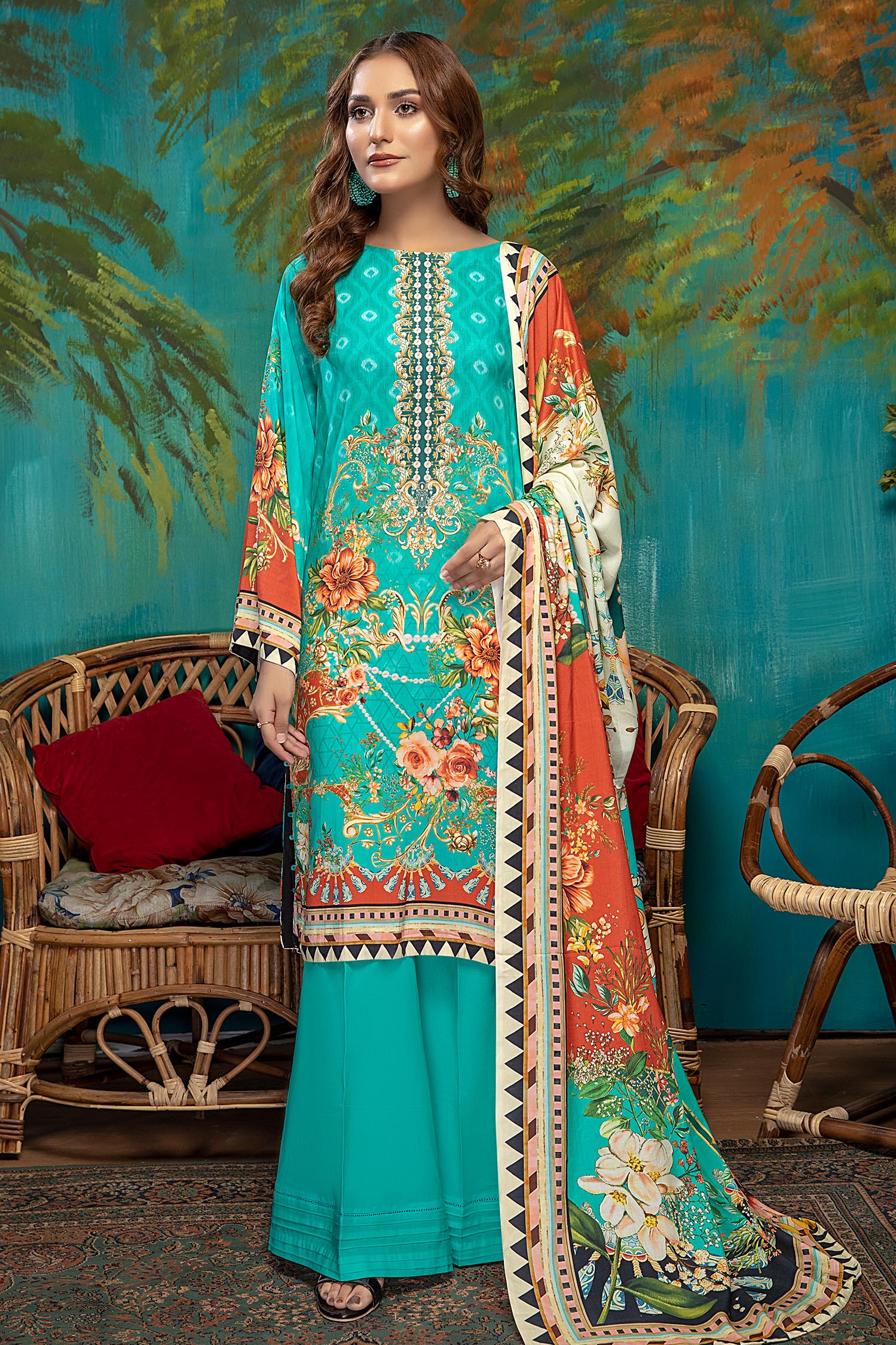 Blanche - Digital Printed Linen - Image 4