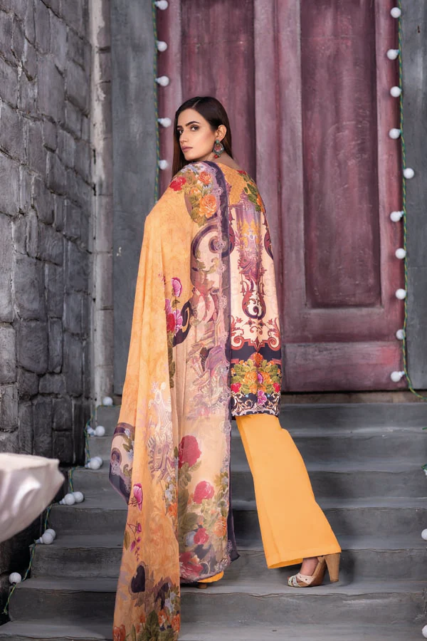 Blossom- Digital Sequin Chickenkari Viscose - Image 2