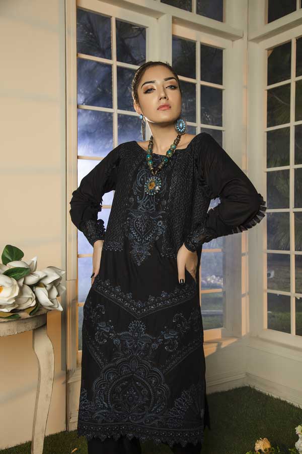 Blue Berry - Stitched Kurti - Image 2