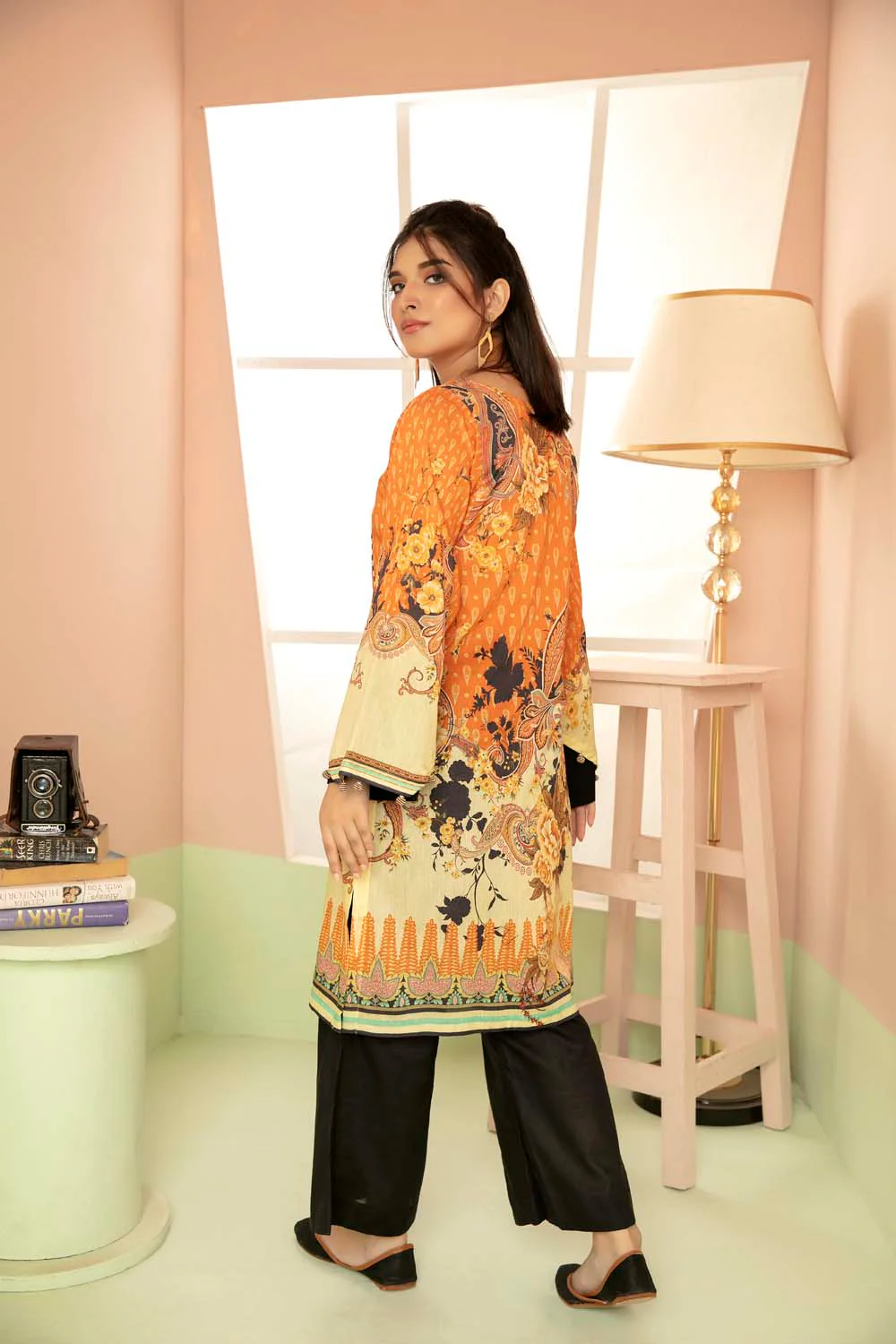 Carimbd - Printed Stitch Kurti - Image 2