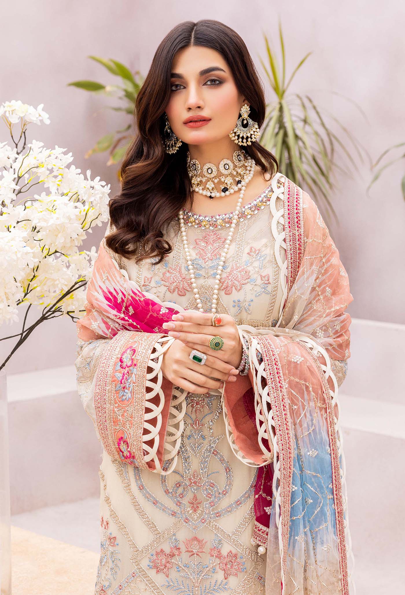 Chameli - Luxury Embroidered Chiffon - Image 3
