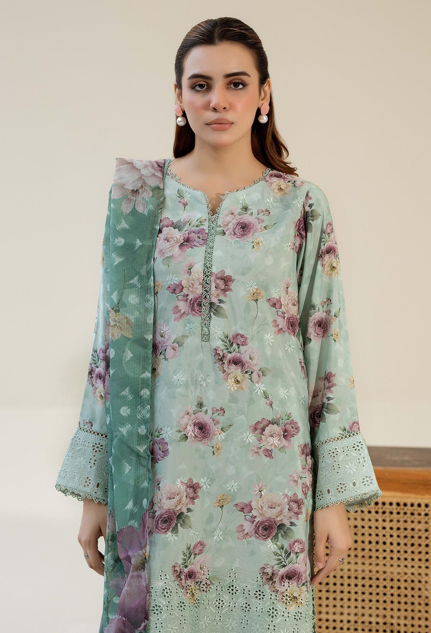 CHIKANKARI SATIN 10 - Image 2