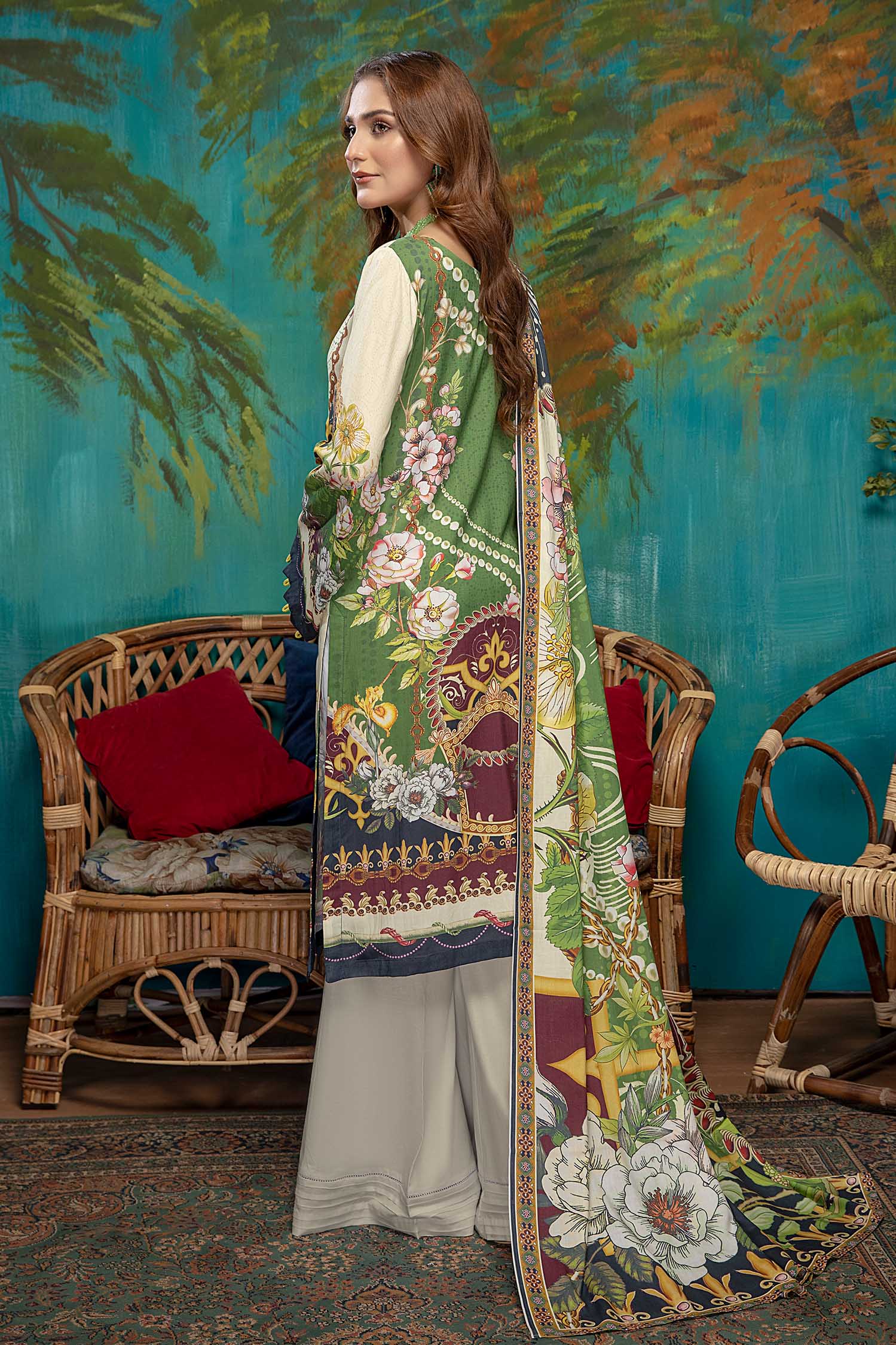 Cielo - Digital Printed Linen - Image 2