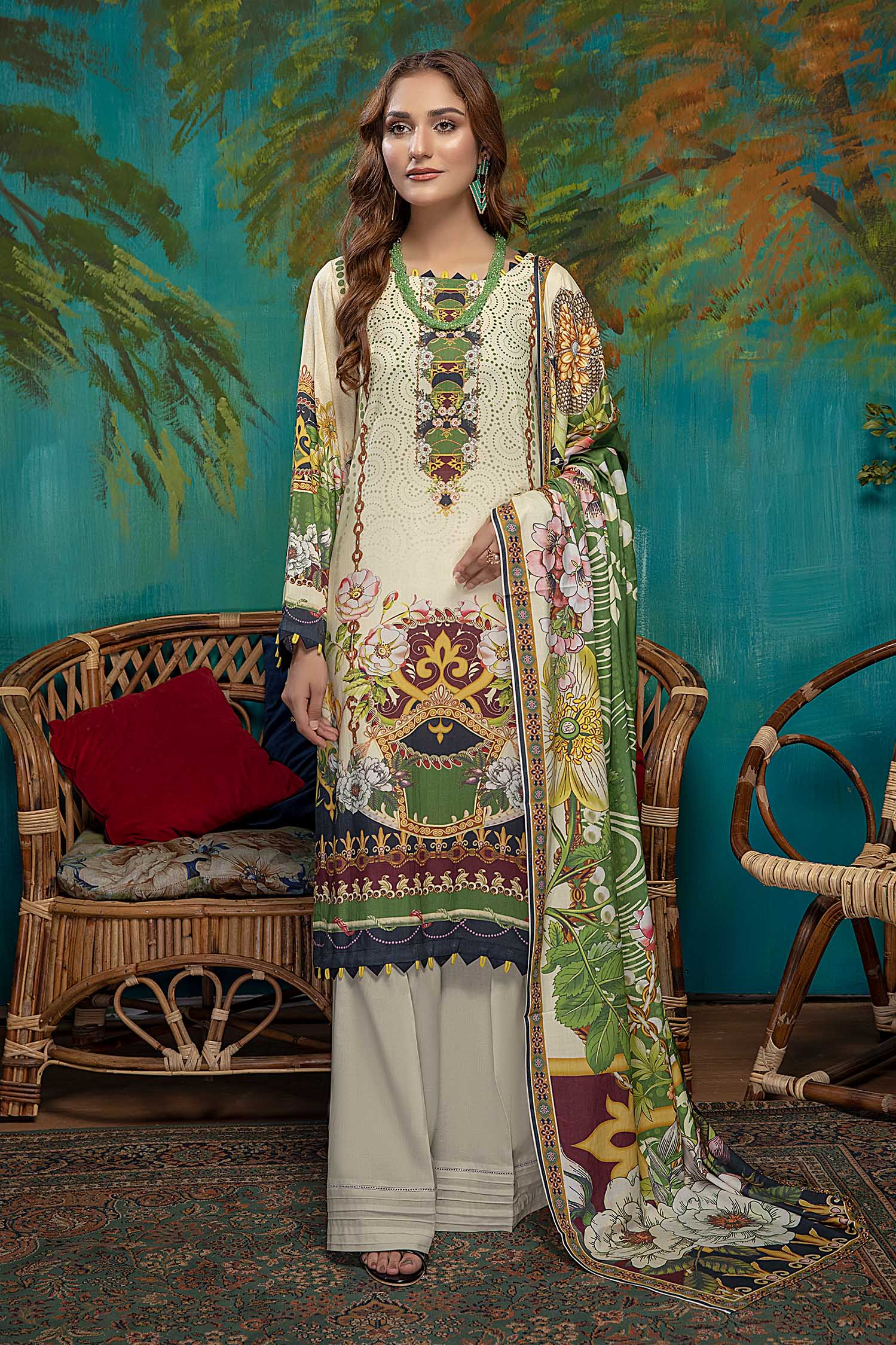 Cielo - Digital Printed Linen - Image 3