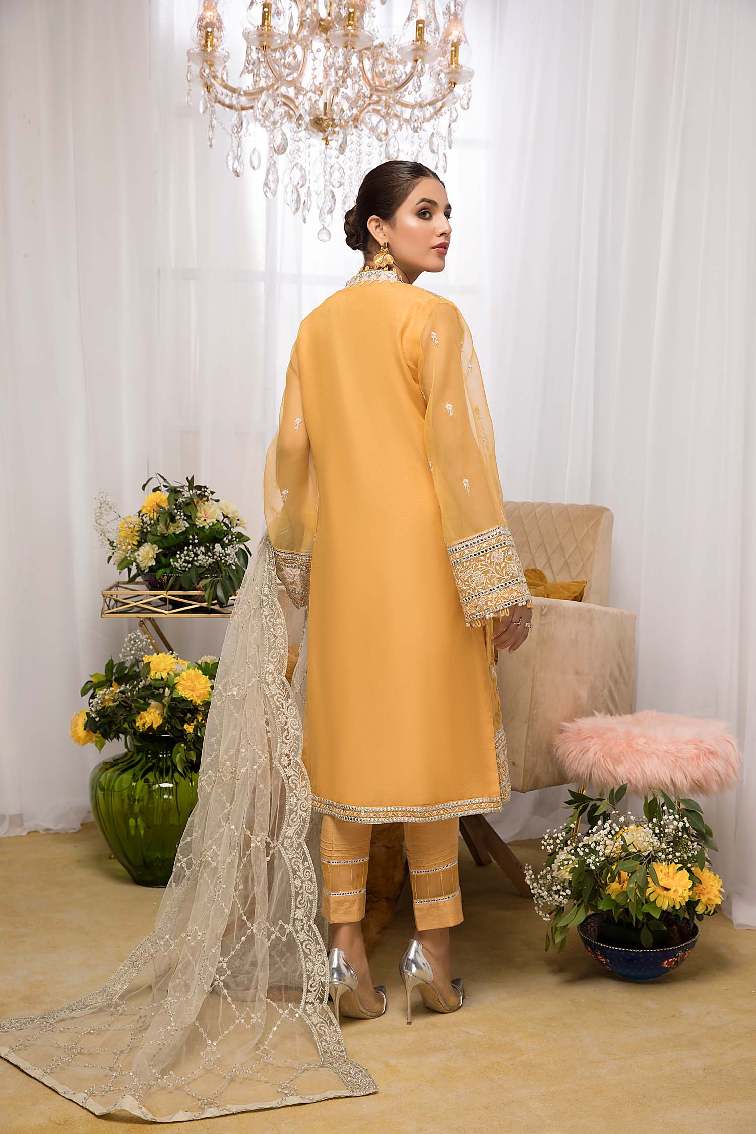 Citrine - Luxury Pret 4PC - Image 2