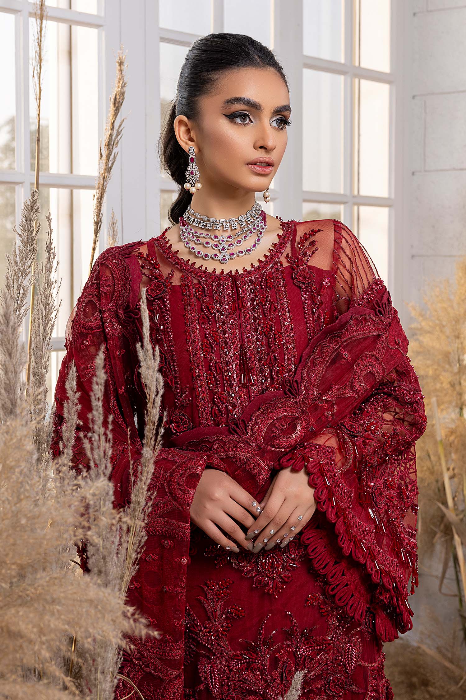 City red-vival - Luxury Unstitched - Image 3