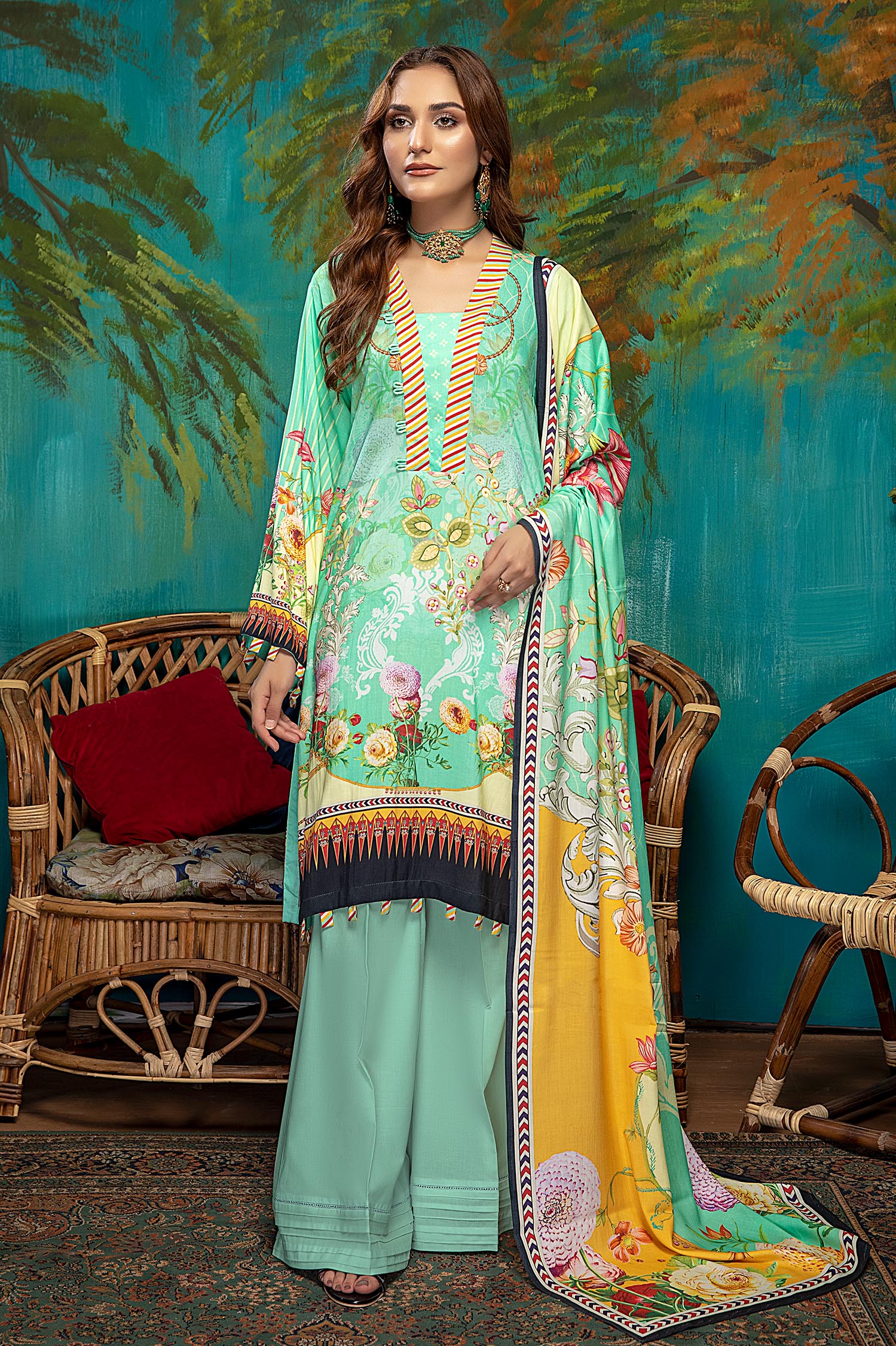 Cole - Digital Printed Linen - Image 4