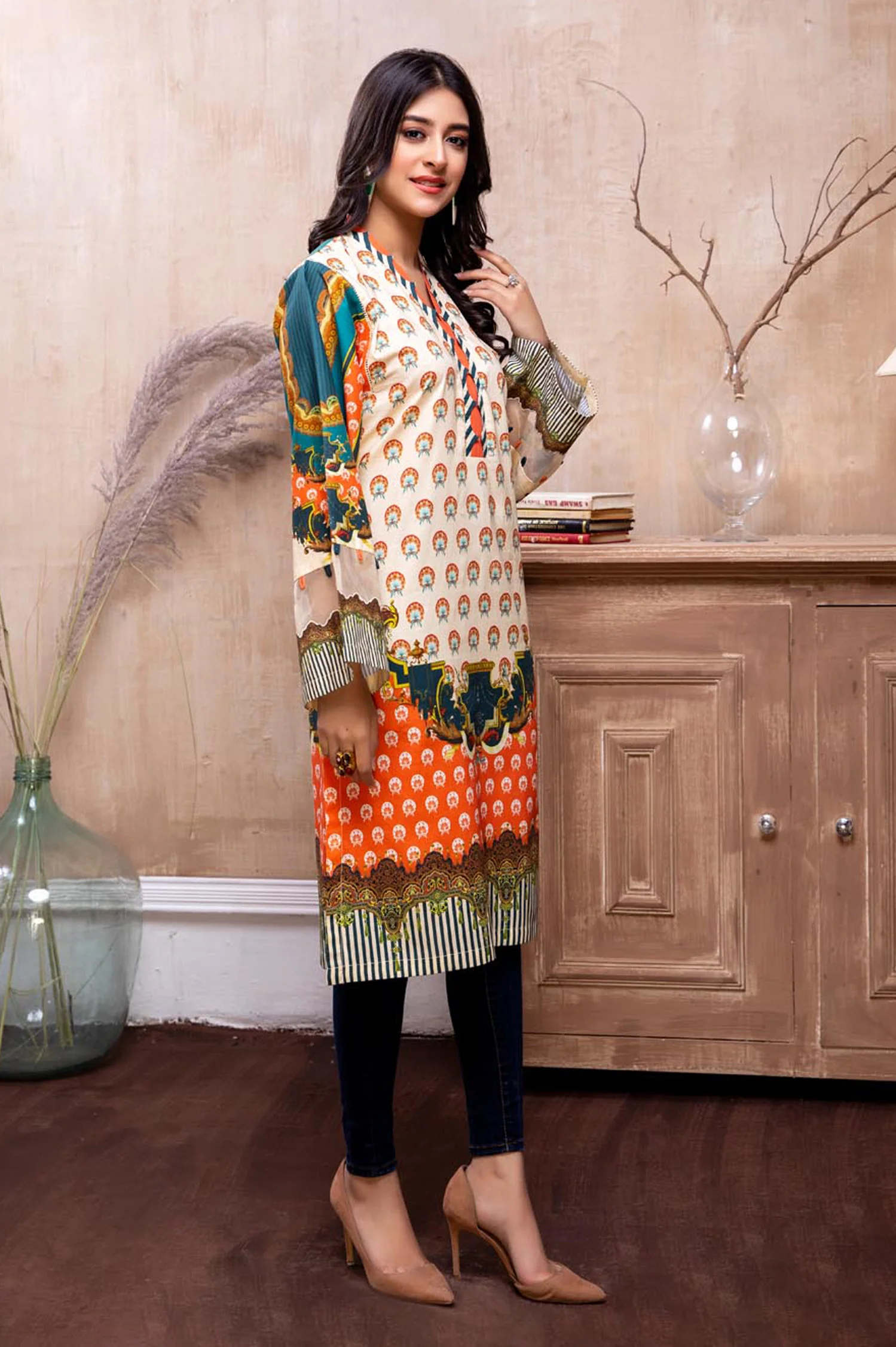 Forest Bean - Stitch kurti - Image 3