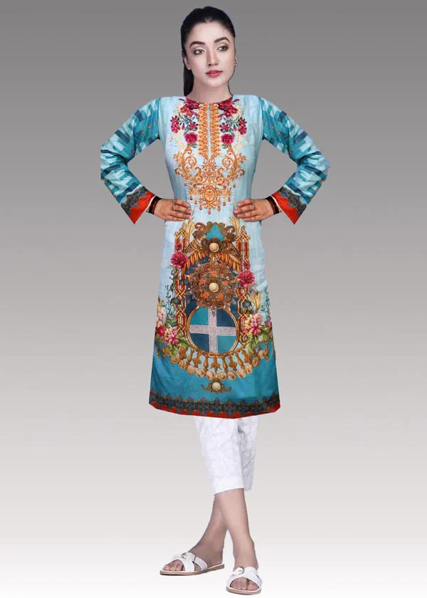 Eloise - Digital Embroidered Lawn (Unstitch)