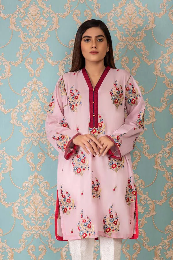 Carambola  - Stitched Embroidered Swiss Shirt