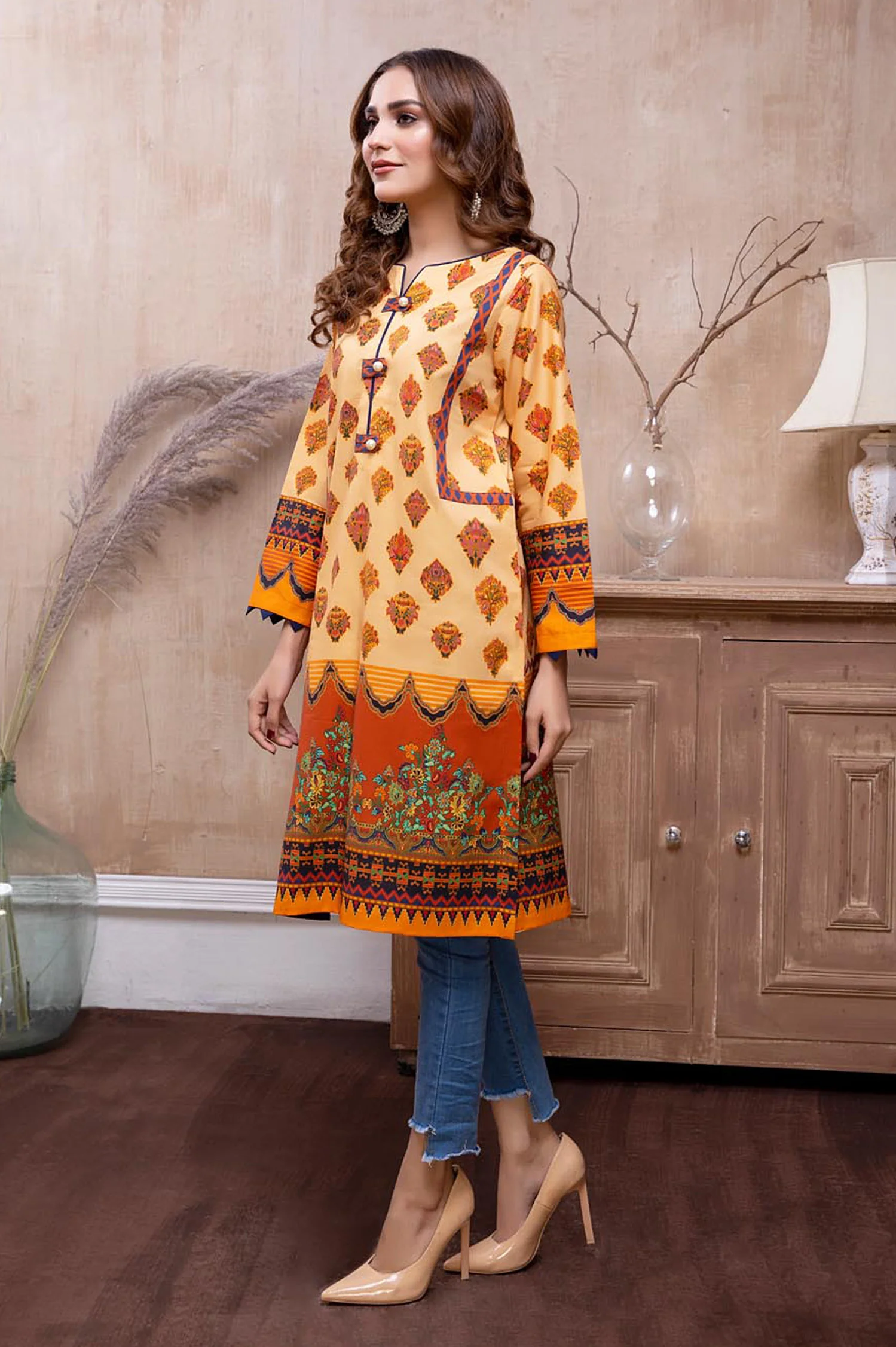 Caramel Crust - Stitch kurti - Image 3