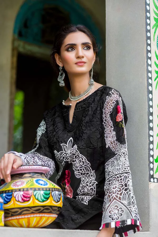 Aventurine - Embroidered Lawn 2PC Unstitched - Image 2