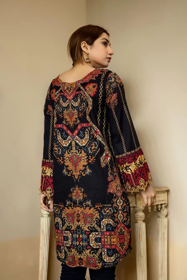Coleus - Stitched Lawn Kurti - Image 2