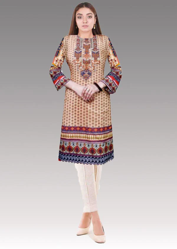 Enrica - Digital Embroidered Lawn (Unstitch)